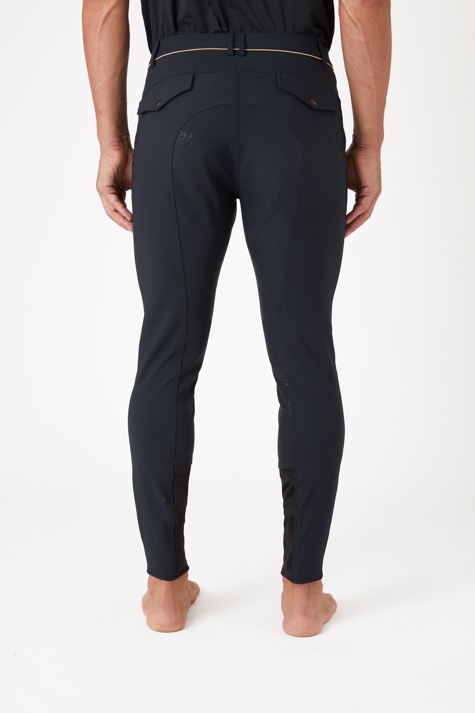 B Vertigo Damien Men's Full Seat Breeches UPF 40+ Mens Riding Clothing