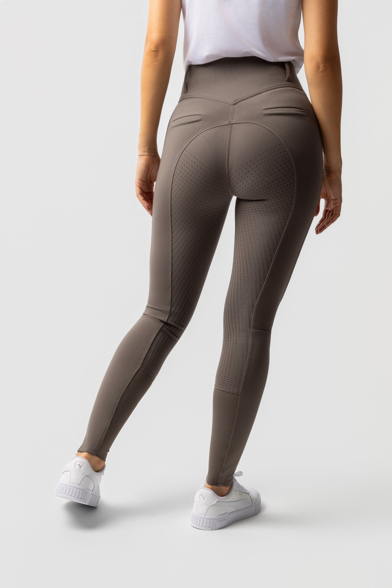 Horze Mira Rijbroek Hoge Taille, fullgrip Womens Breeches