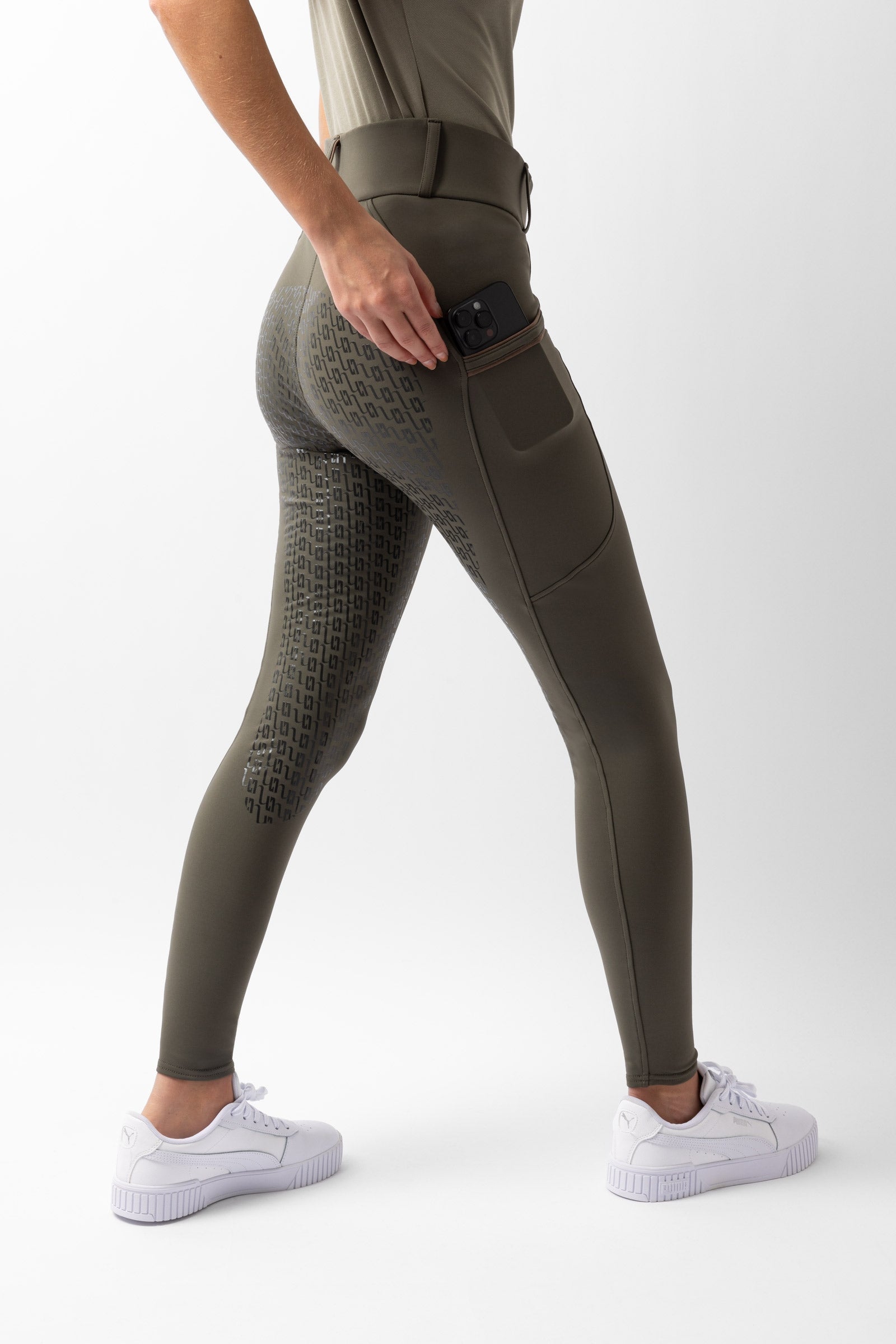 Horze Noelle fullgrip rijbroek, dames Womens Breeches