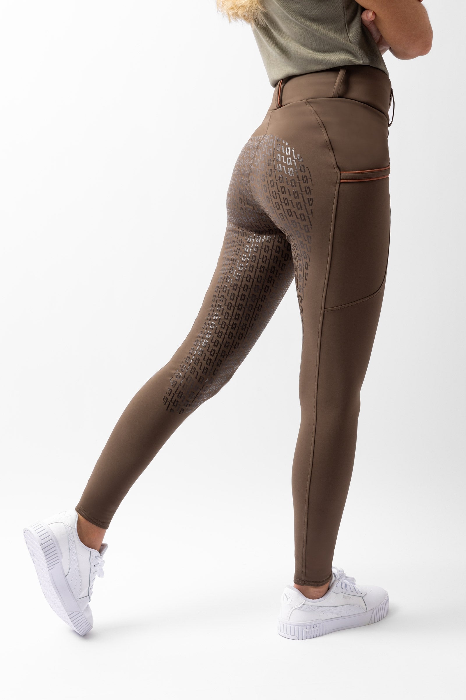 Horze Noelle fullgrip rijbroek, dames Womens Breeches