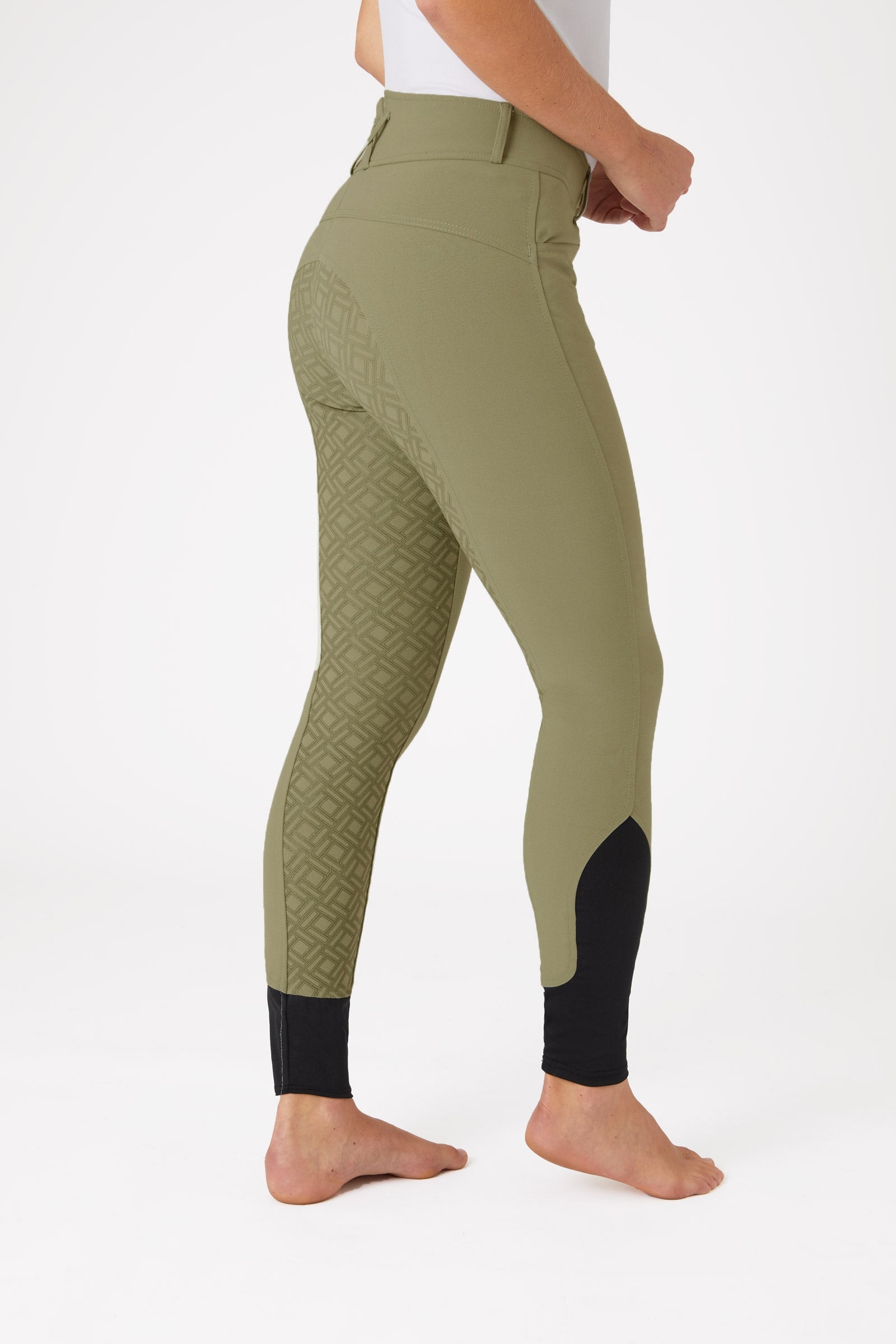 Horze fullseat rijbroek met hoge taille, dames Womens Breeches
