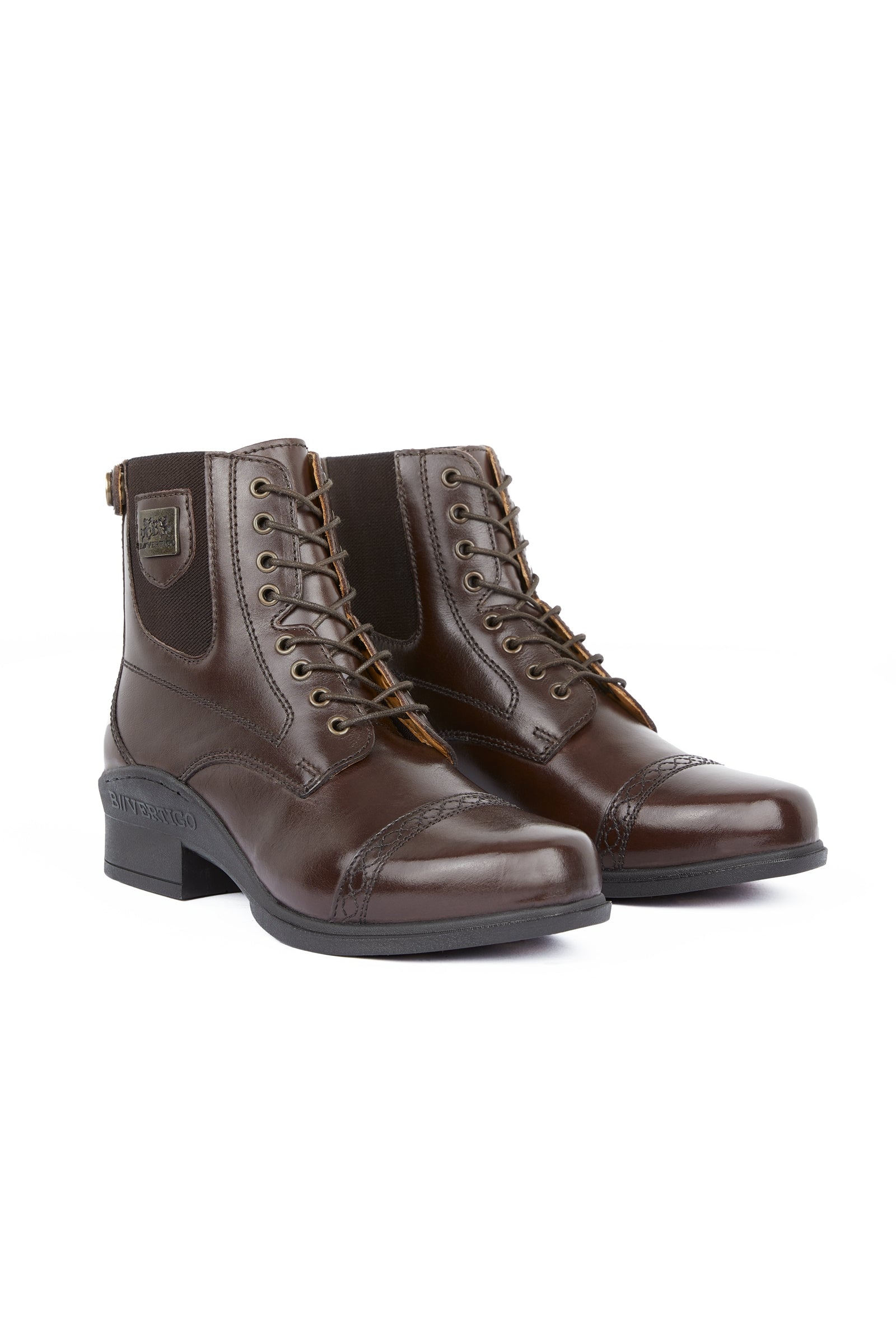 B Vertigo Jupiter Leder Jodhpurs met veters vooraan, dames Paardrijlaarzen & chaps