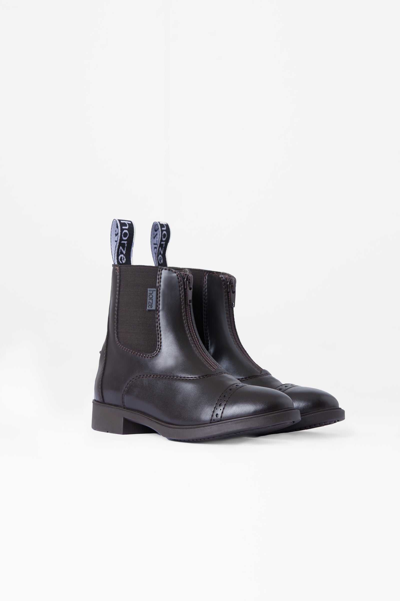 Horze Wexford Women's Front-Zip Jodhpur Boots Riding Boots & Riding Shoes