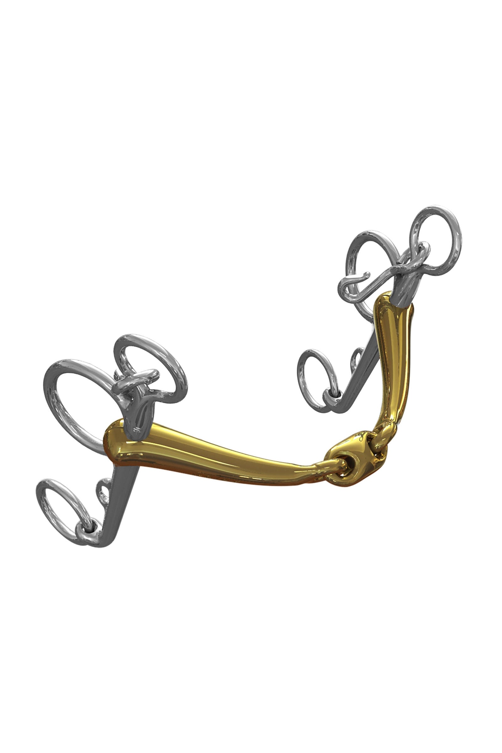 Neue Schule Bits NS Bits Tranz Lozenge 16mm Pelham 7cm Shank Bitten