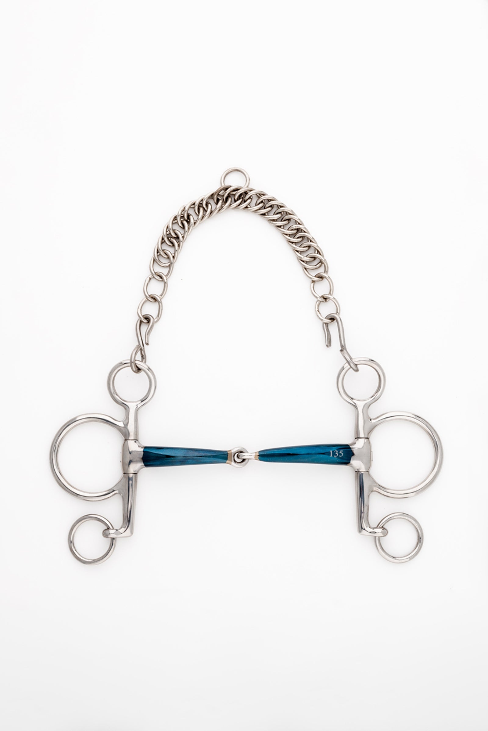 Kavalkade ergonomisch pelhambit, enkelgebroken, kort, 14 mm Bitten