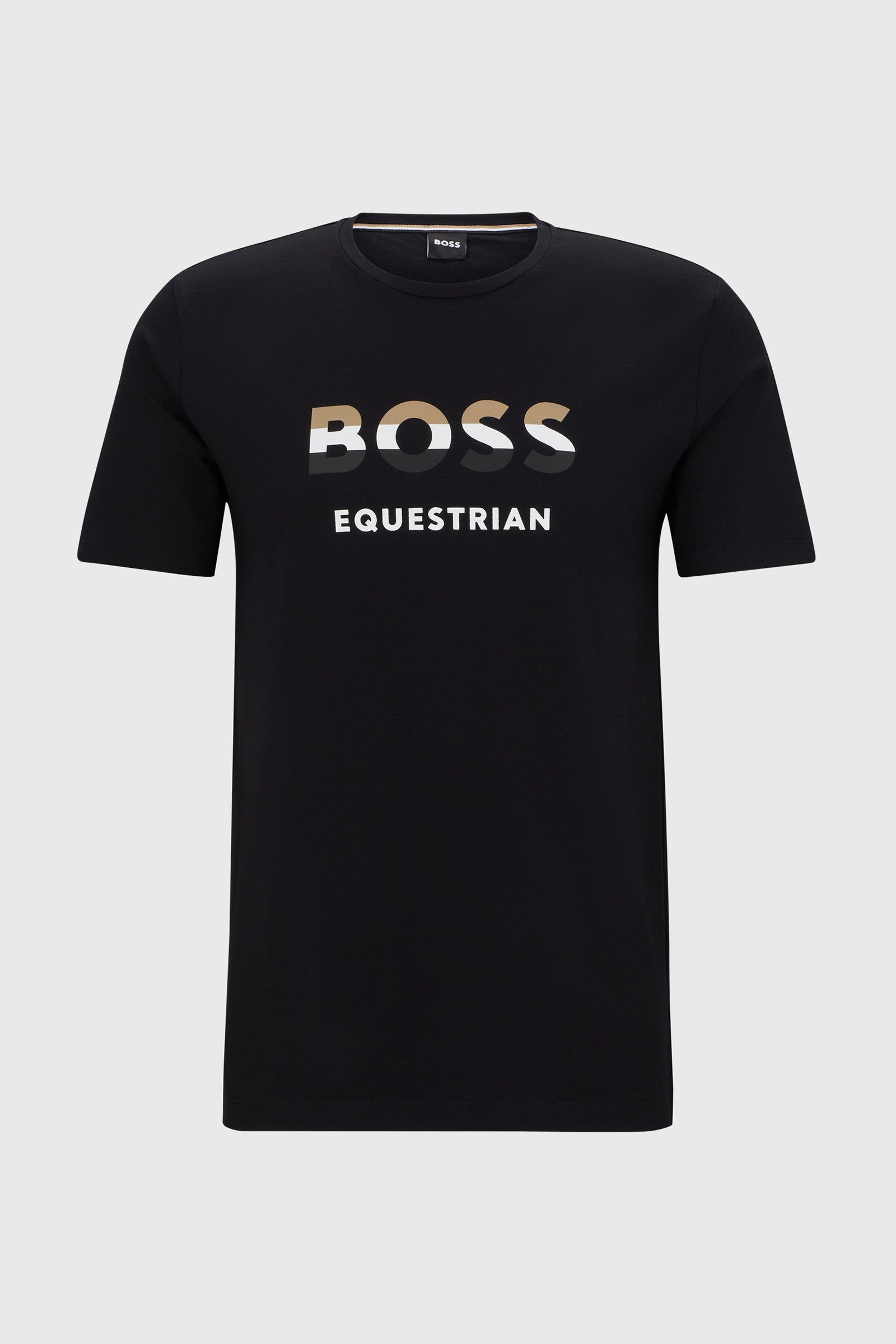 Boss Pierce Logo T-shirt Heren paardrijkleding
