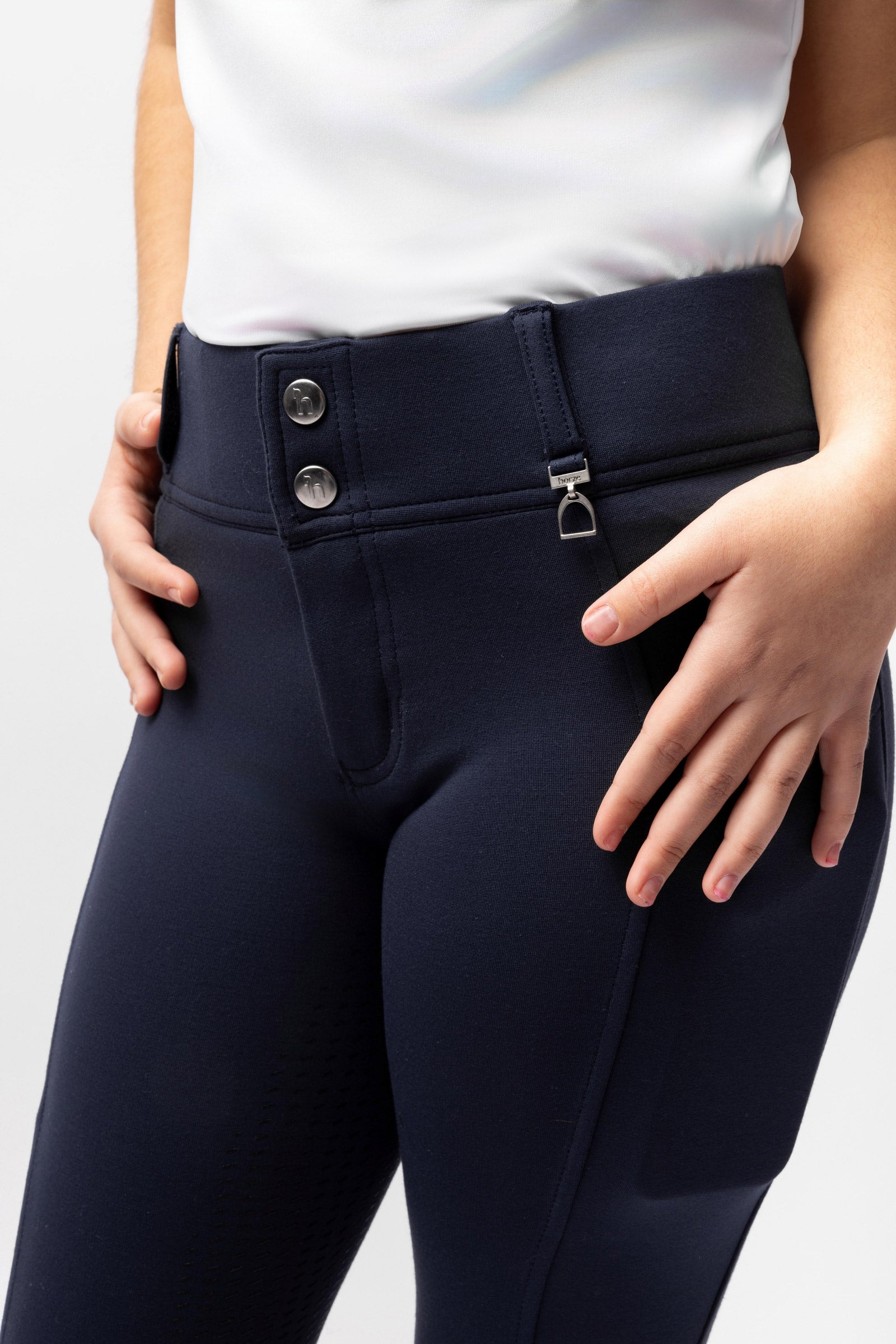 Horze Mira Kids´ Full Grip Breeches Kids Apparel