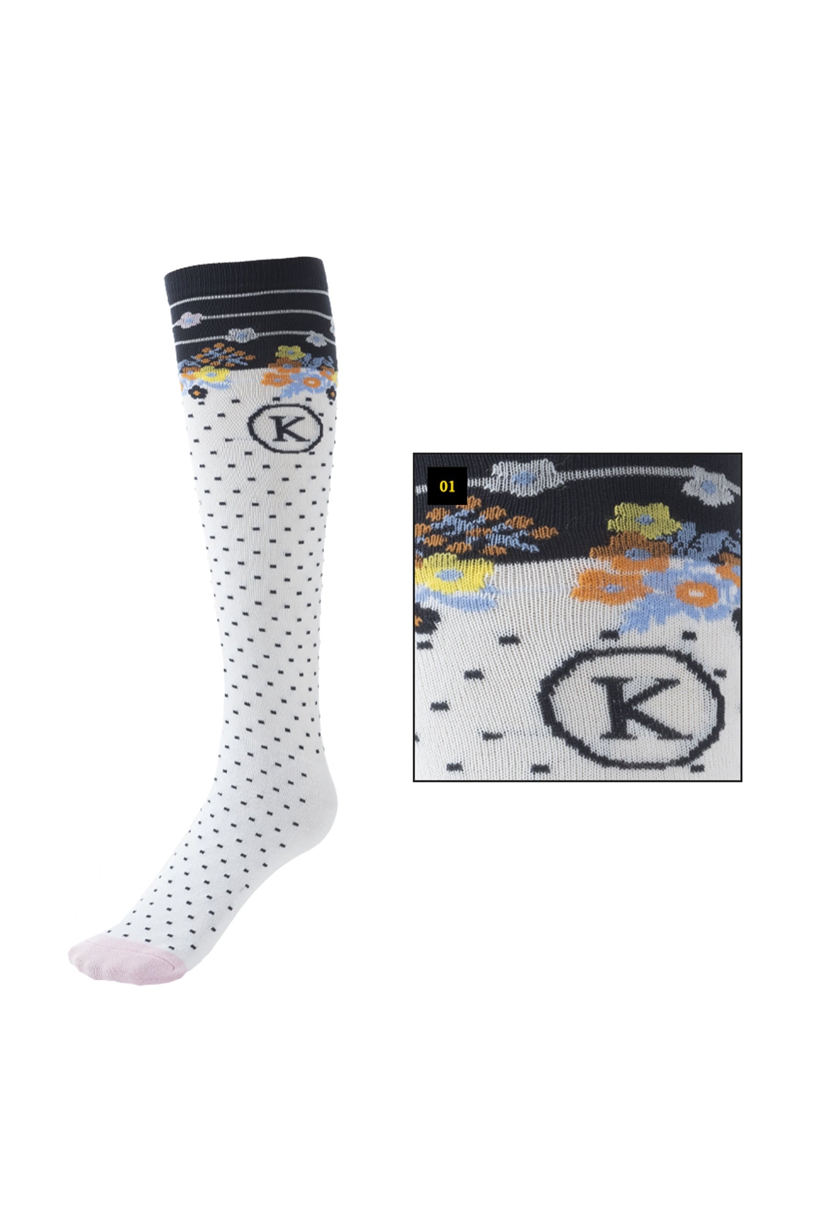 Kavalkade Kaval Socks Zomer Dunne Rij Sokken Sokken