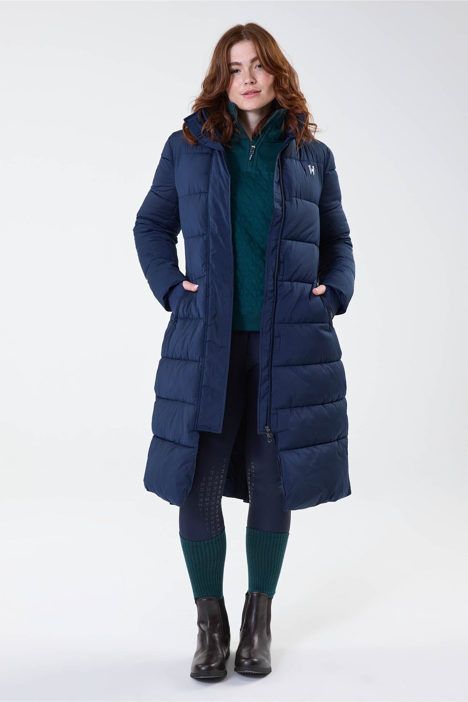 Horseware Verve lange gevoerde damesjas Dames paardrijkleding