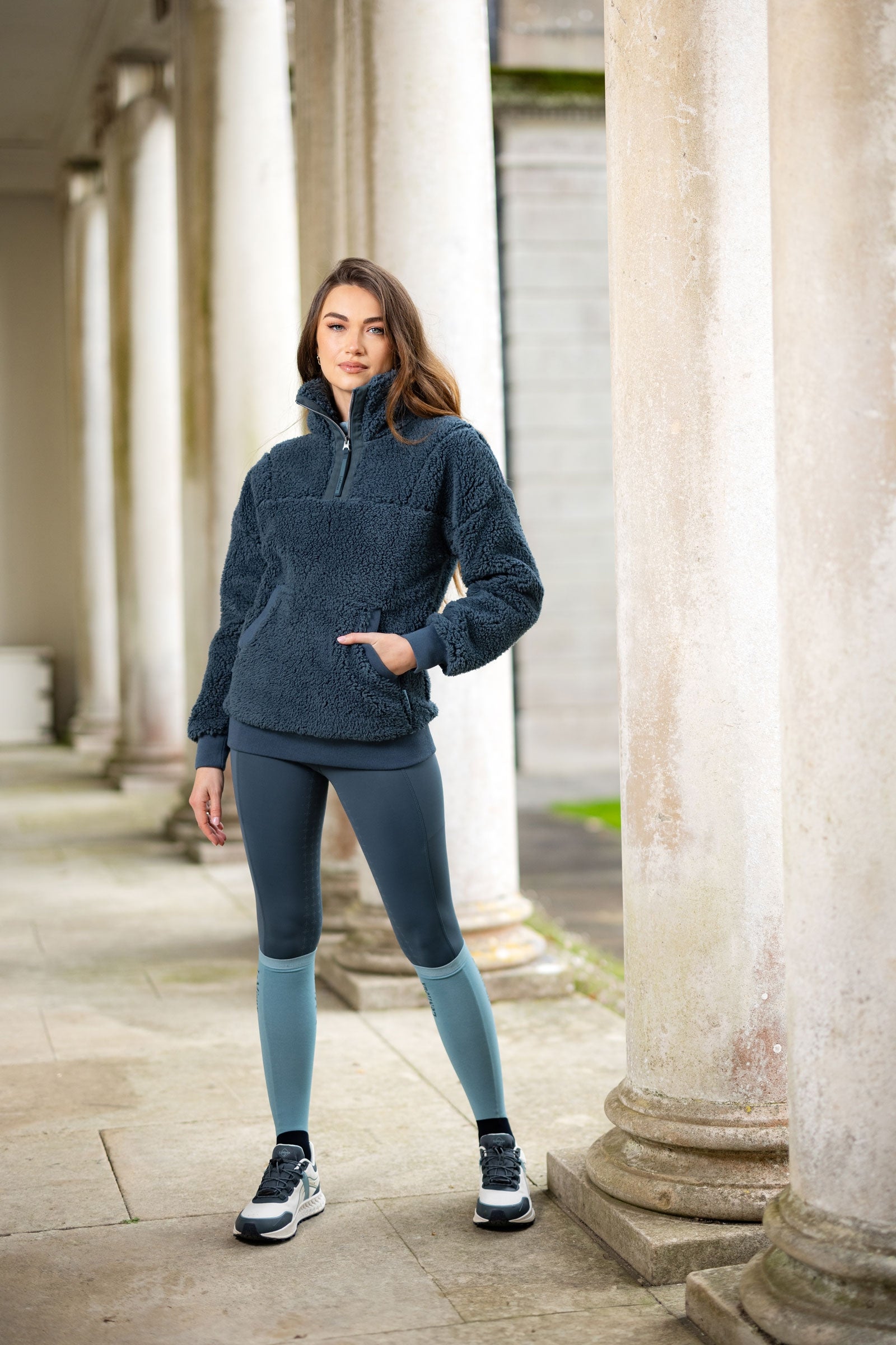 LeMieux Tara Women's Teddy Fleece Jacket Women’s Riding Clothing