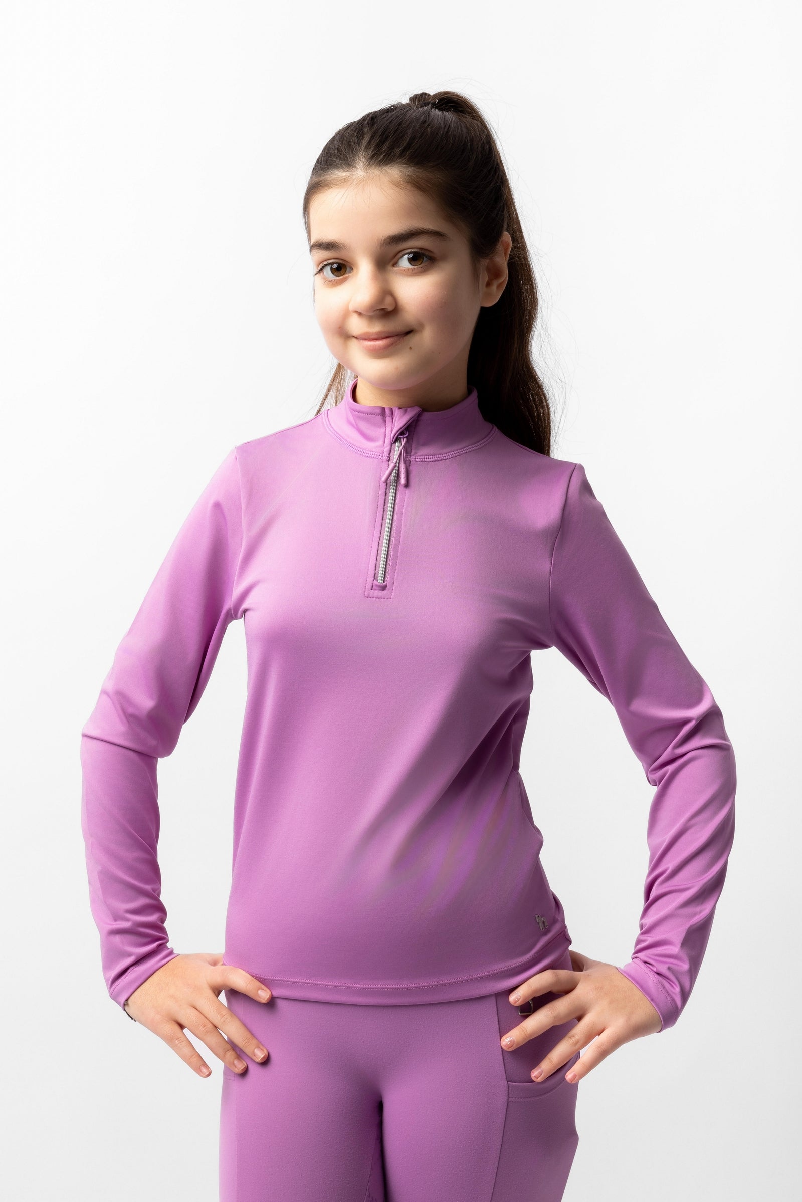 Horze Mea Kinder trainingsshirt Kinder paardrijkleding