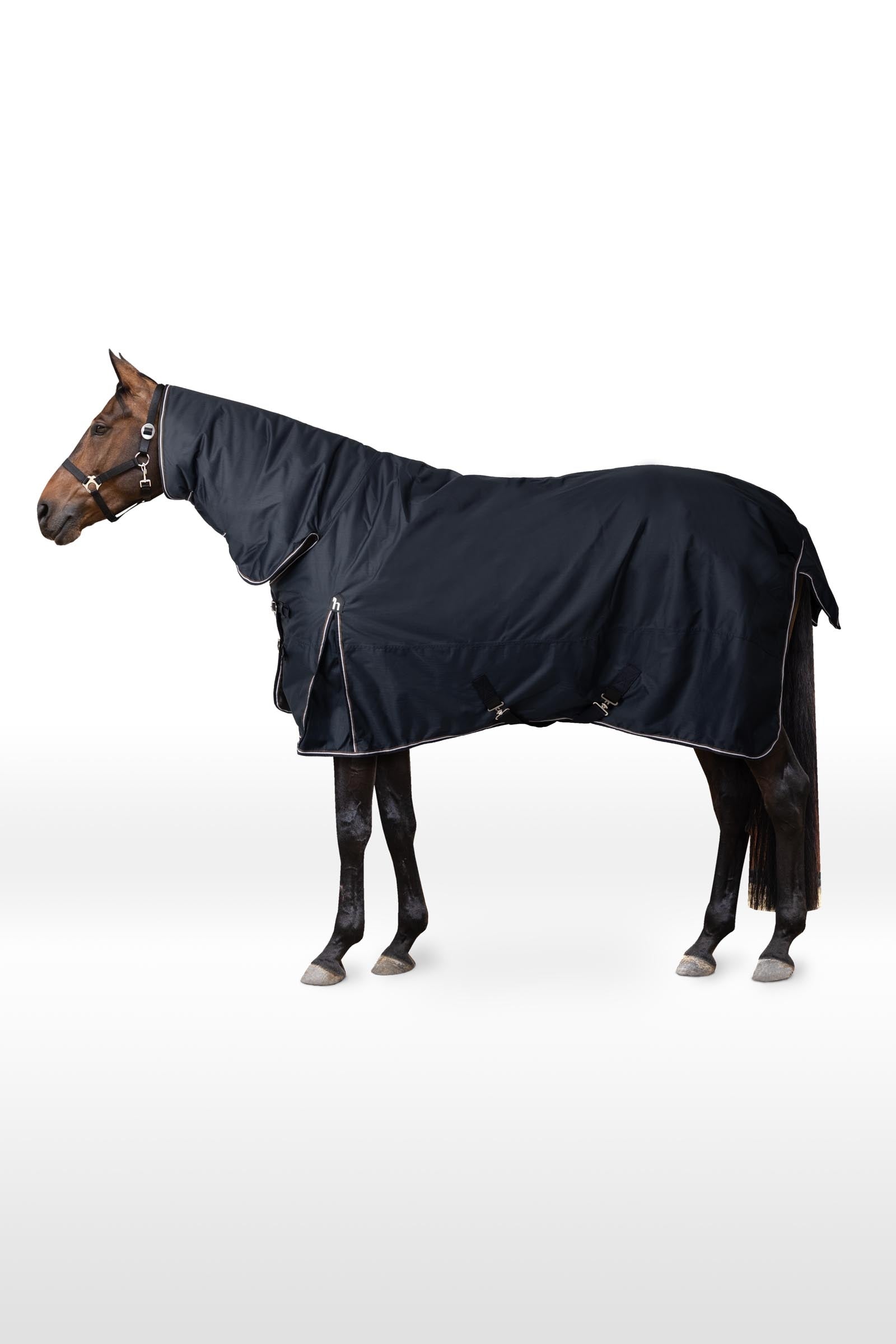 Horze Glasgow outdoordeken met vaste hals, 300 g Paardendekens