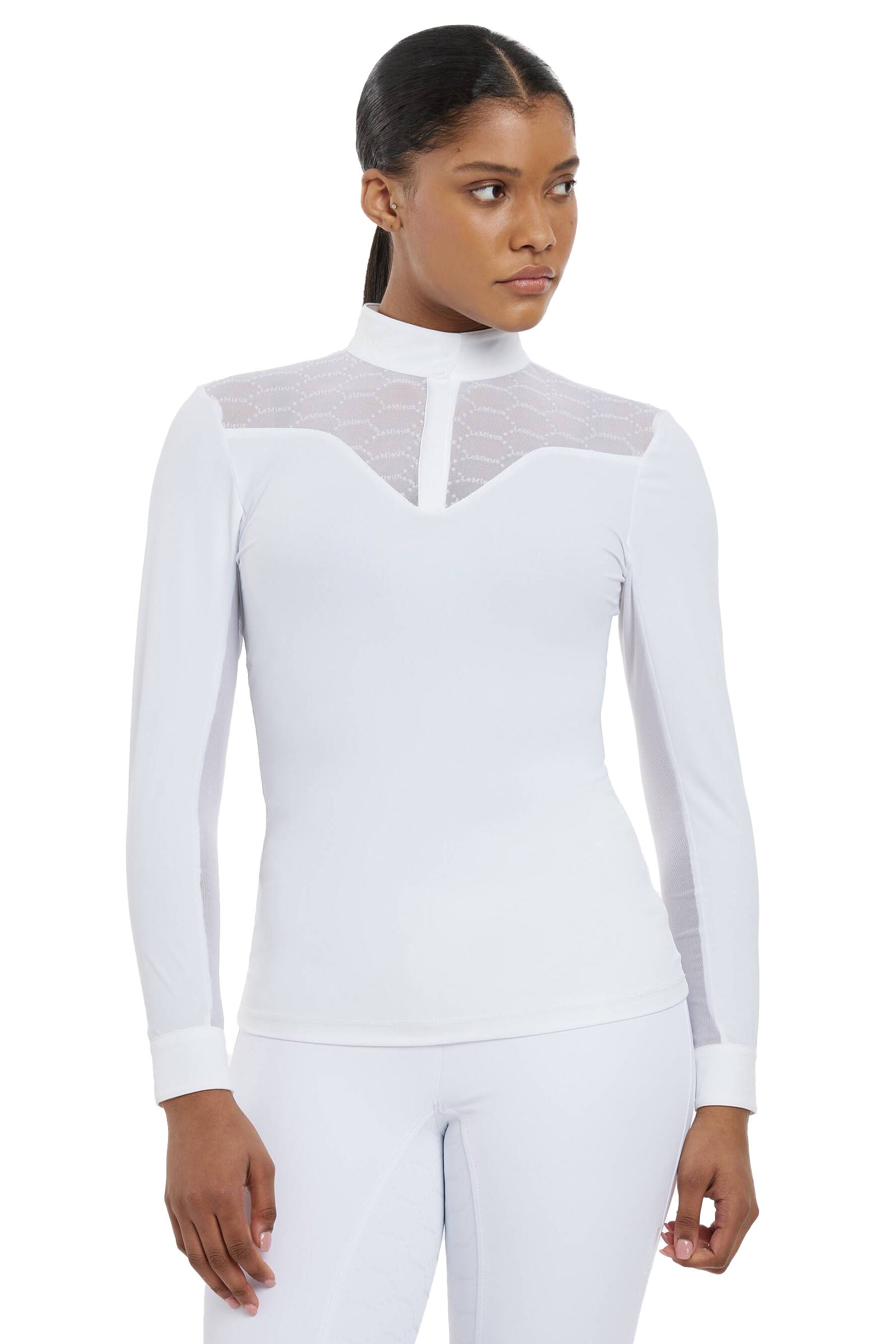 LeMieux Emily wedstrijdshirt met lange mouwen Dames paardrijkleding