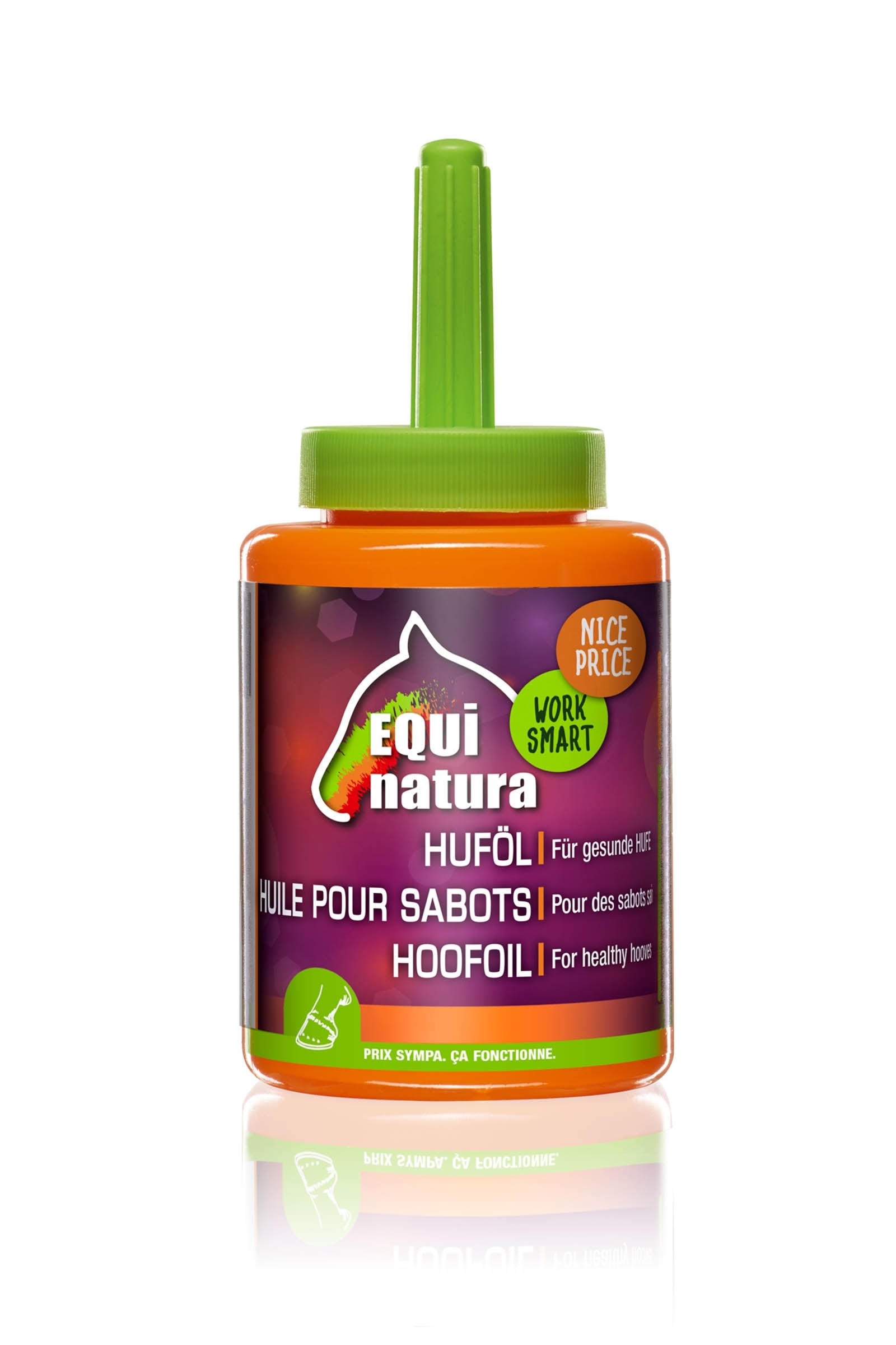 Equinatura Hoof Oil With Brush, 450 ml Gezondheid