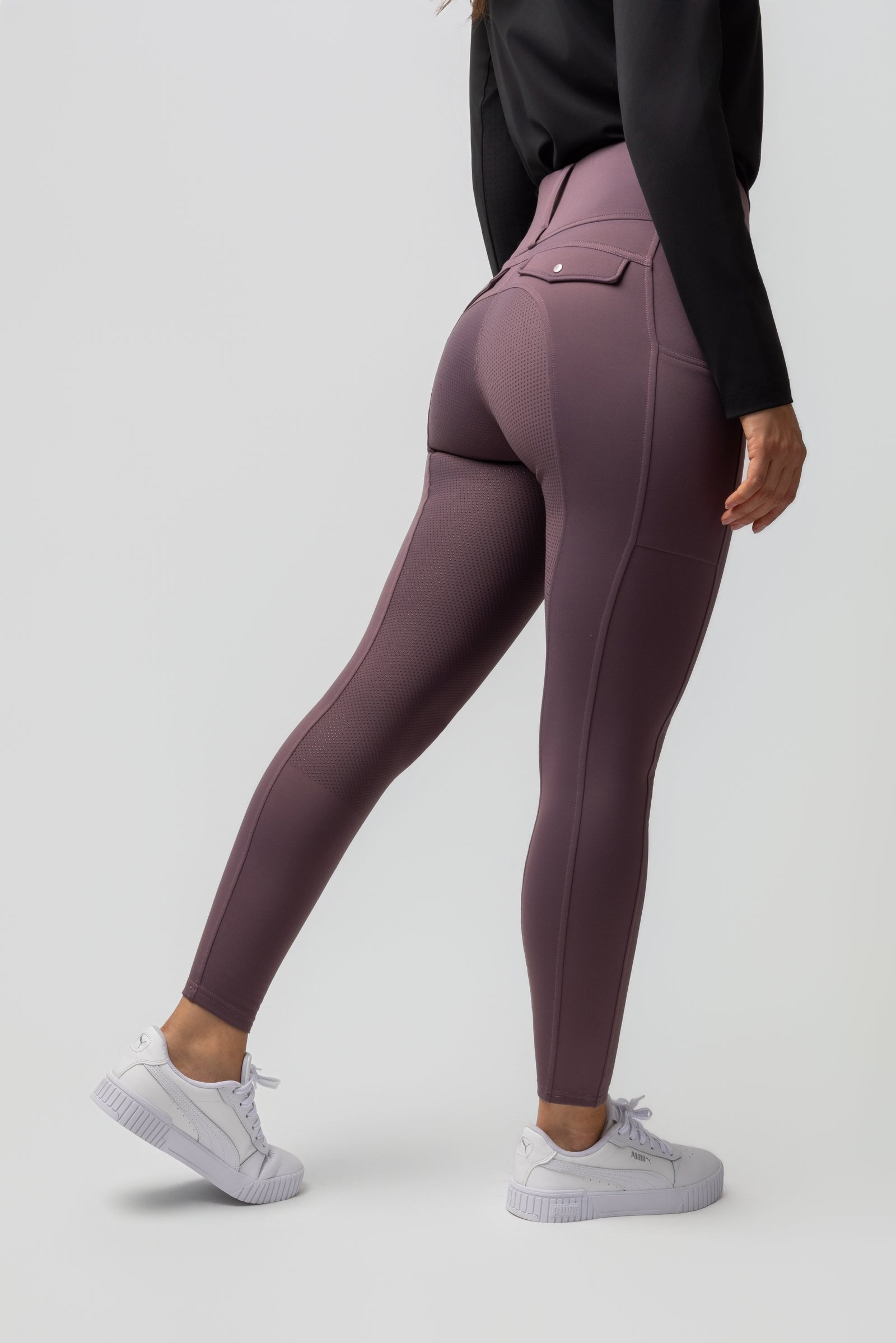 Horze Anya Hybrid Thermotights met Fullgrip Womens Breeches