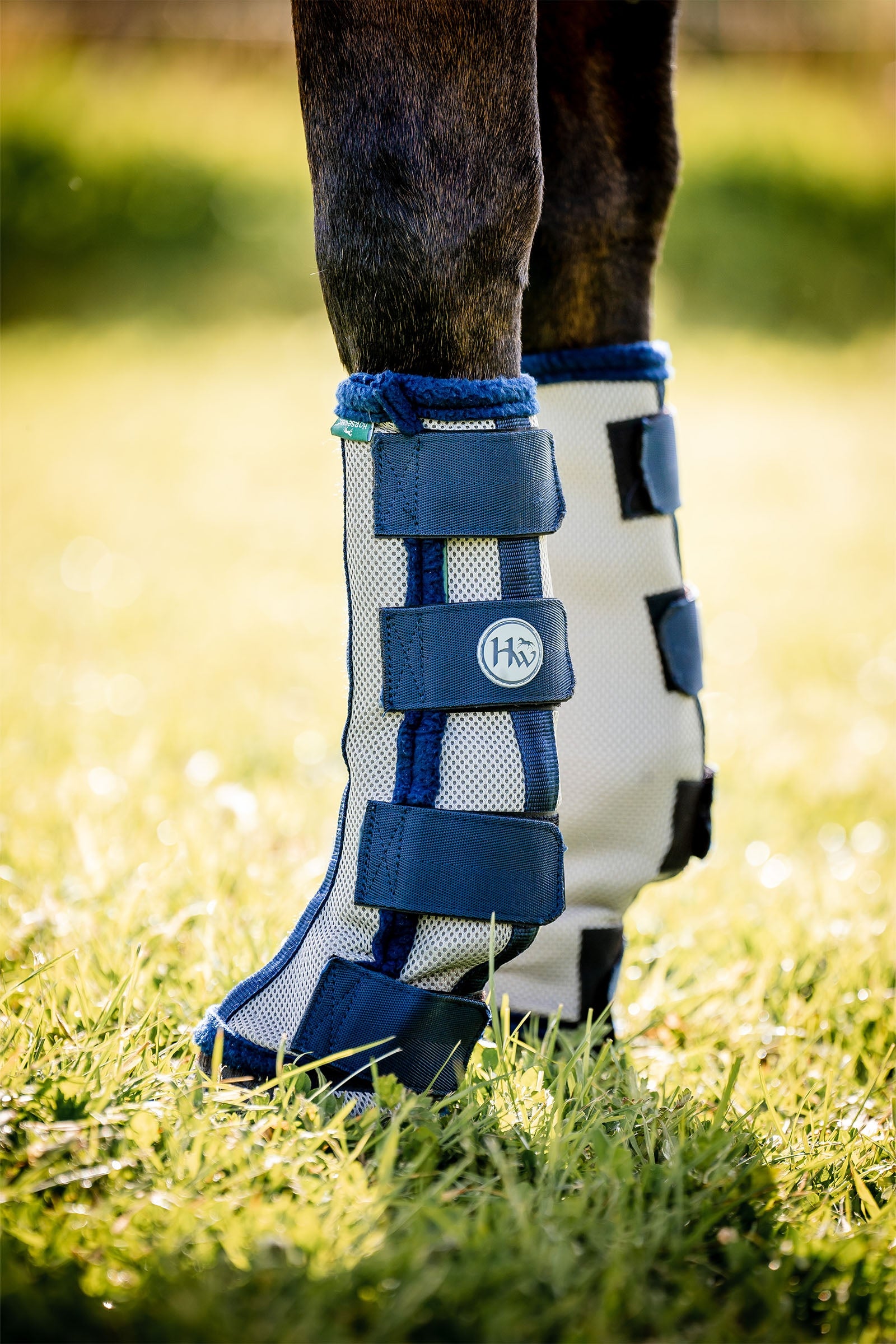Horseware Fly Boots - set van 2 Leg Protection & Hoof Protection for Horses
