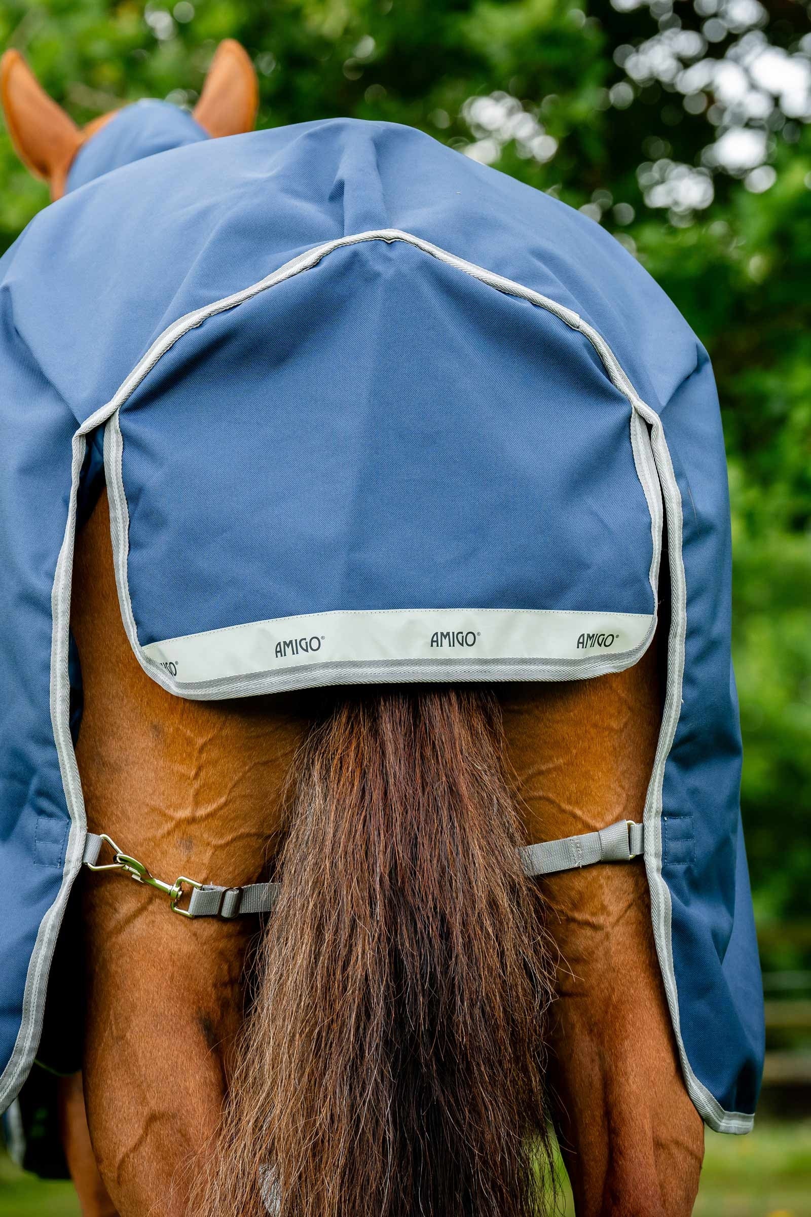 Horseware Amigo Bravo 12 Plus Turnout Rug With Detachable Neck, 0g Horse Rugs
