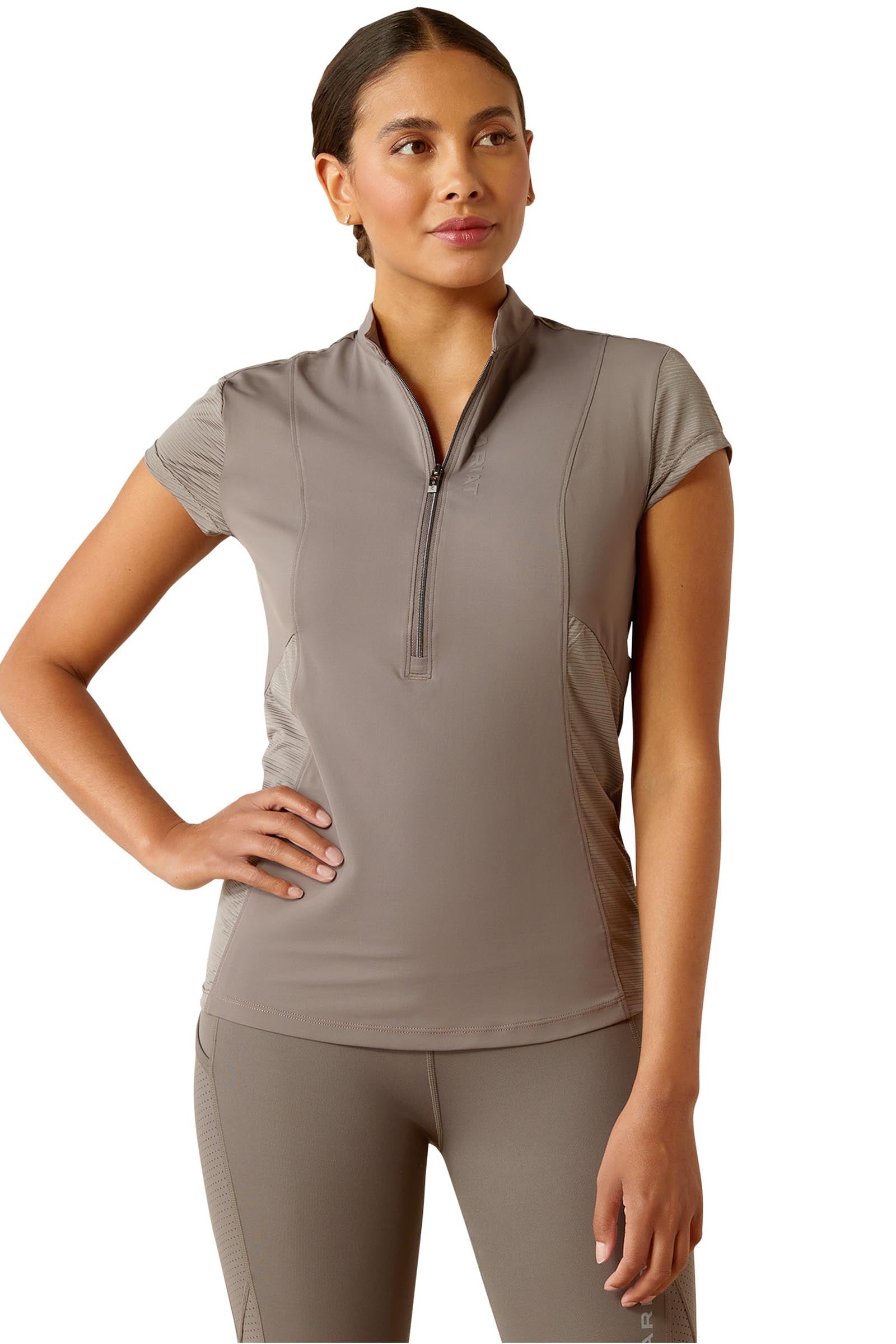 Ariat Breathe dames-basislaag met 1/2 ritssluiting Dames paardrijkleding