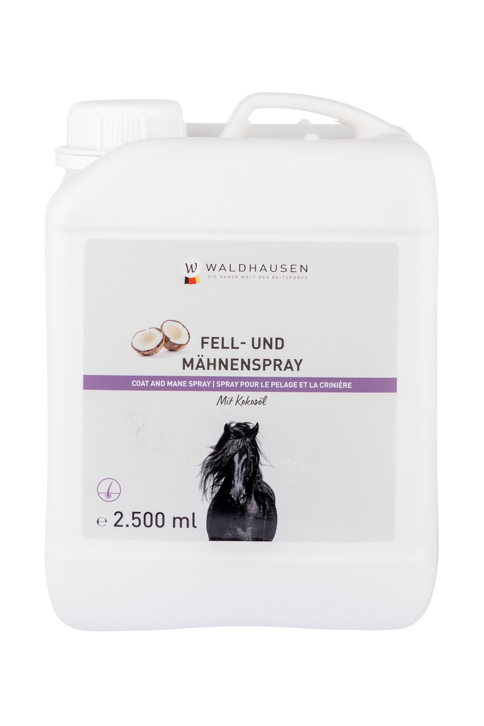Waldhausen Vacht- en manenspray met kokosolie, 2500ml Gezondheid