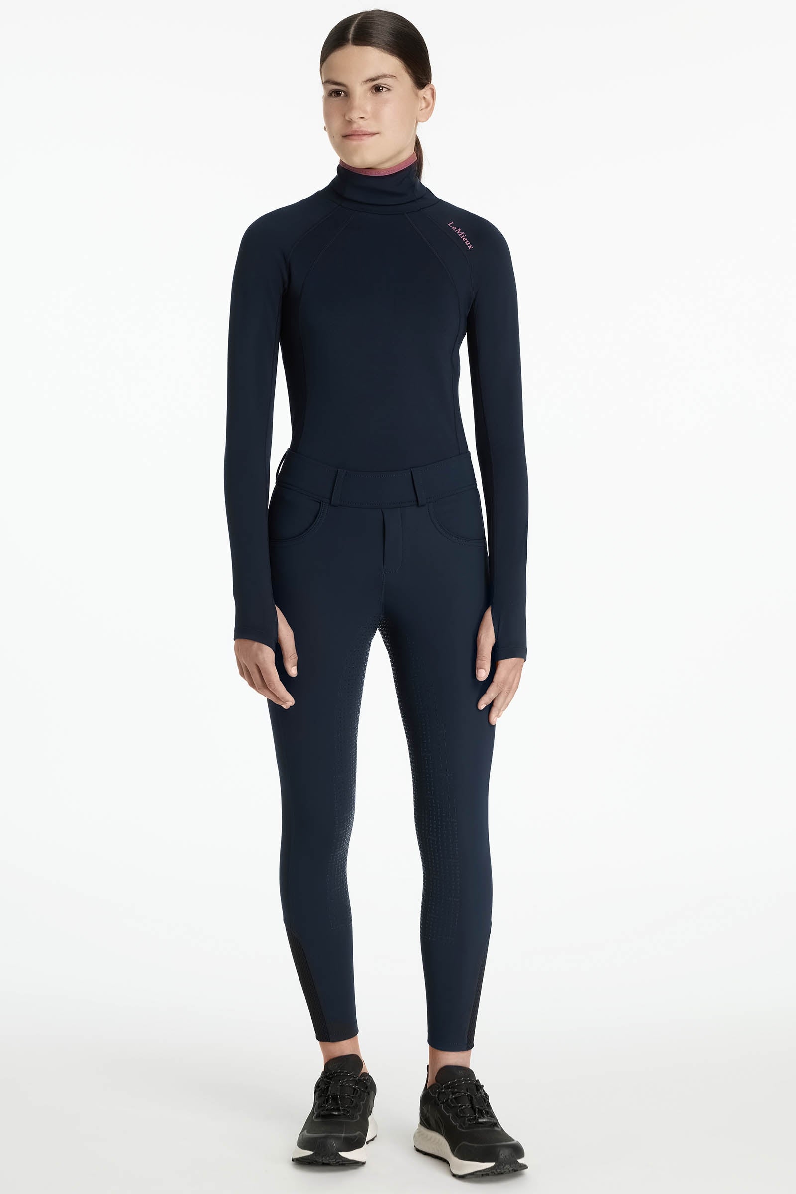 LeMieux Young Rider Ella Kid´s Brushed Breggings With Full Seat Young Rider Apparel