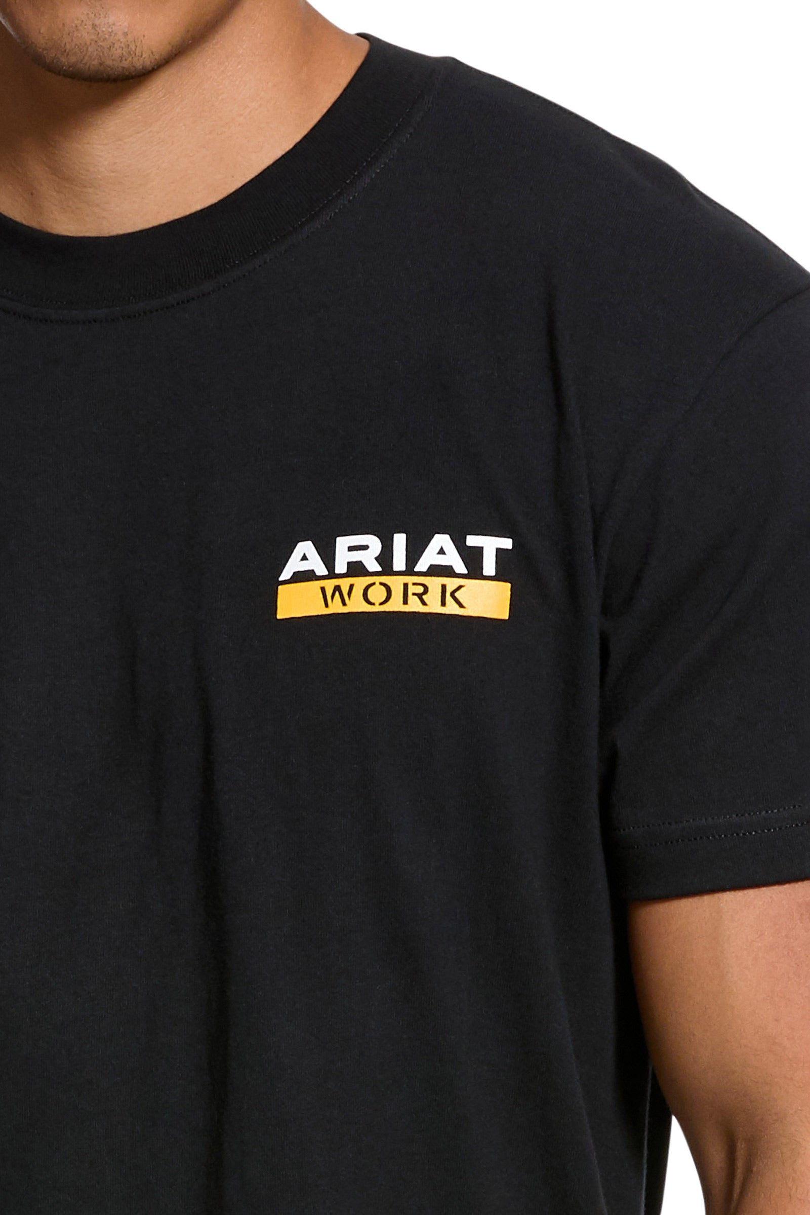 Ariat Rebar Cotton Strong Roughneck Graphic T-Shirt Mens Riding Clothing