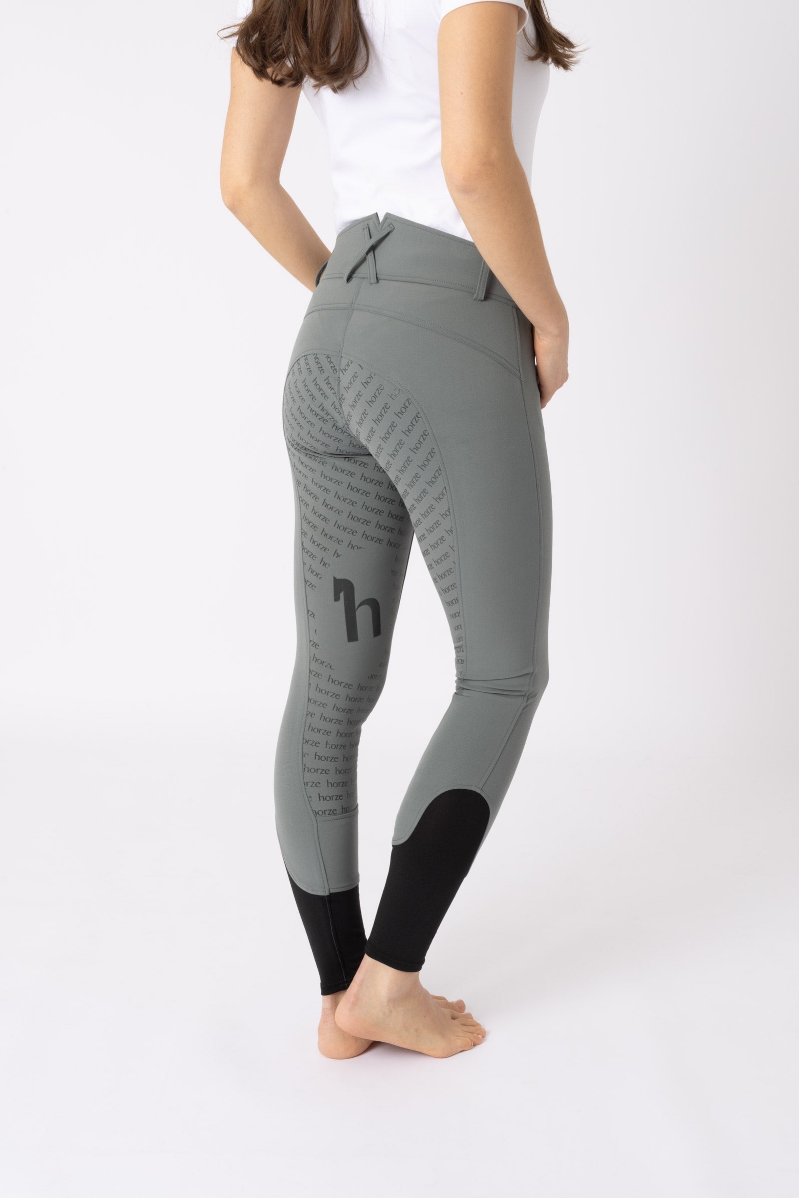 Horze Hoge taille Siliconen FS Rijbroek, dames Womens Breeches