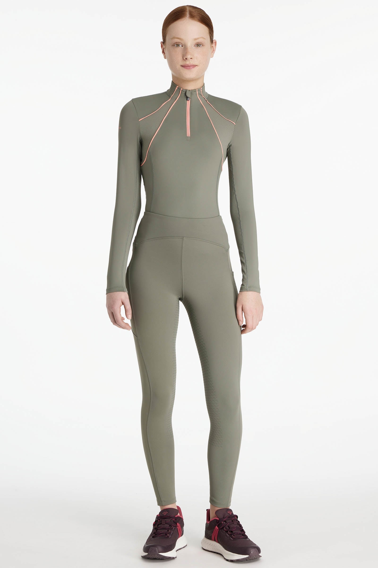 LeMieux Young Rider Nell Brushed Breeches With Full Seat Young Rider Apparel