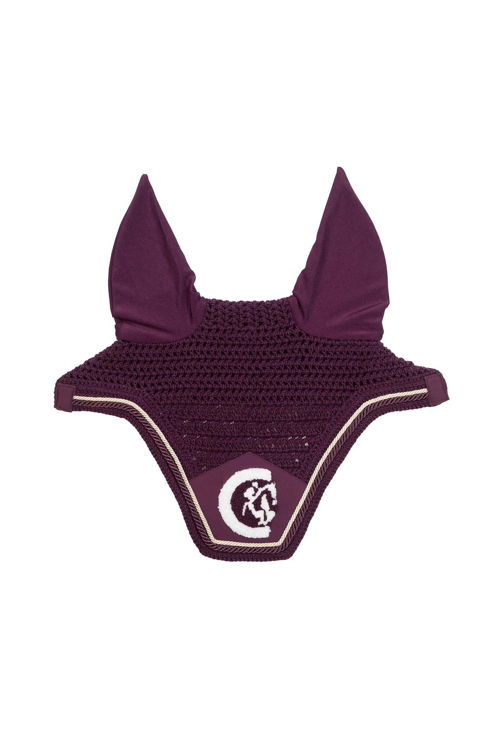 Kentucky Horsewear oornetje Wellington 3D Logo rope Zadeldekjes