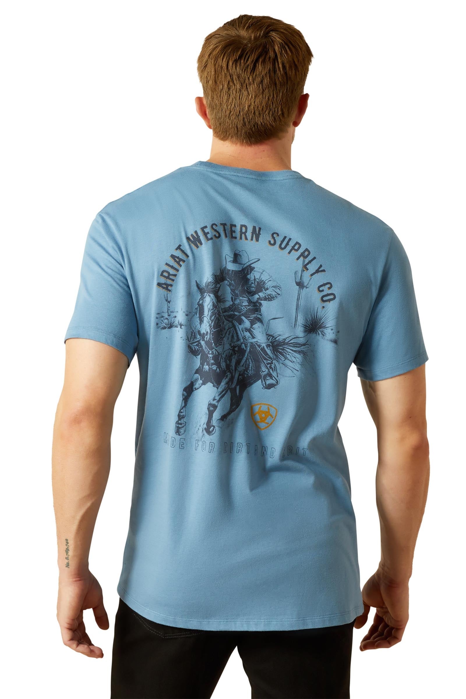 Ariat Blazing Saddle heren t-shirt Heren paardrijkleding