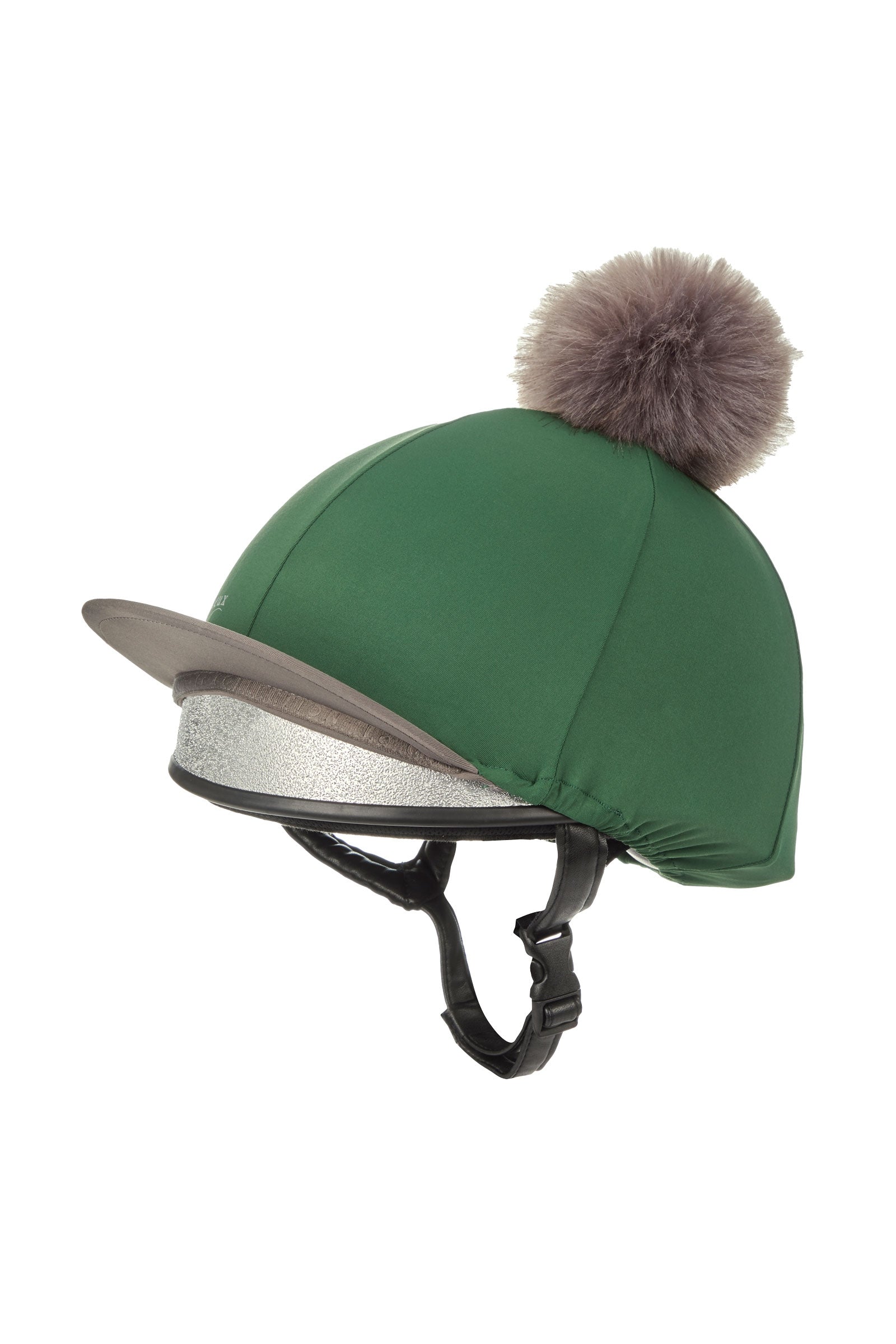 LeMieux Pom Pom zijden capcover Paardrijcaps & Bodyprotectors