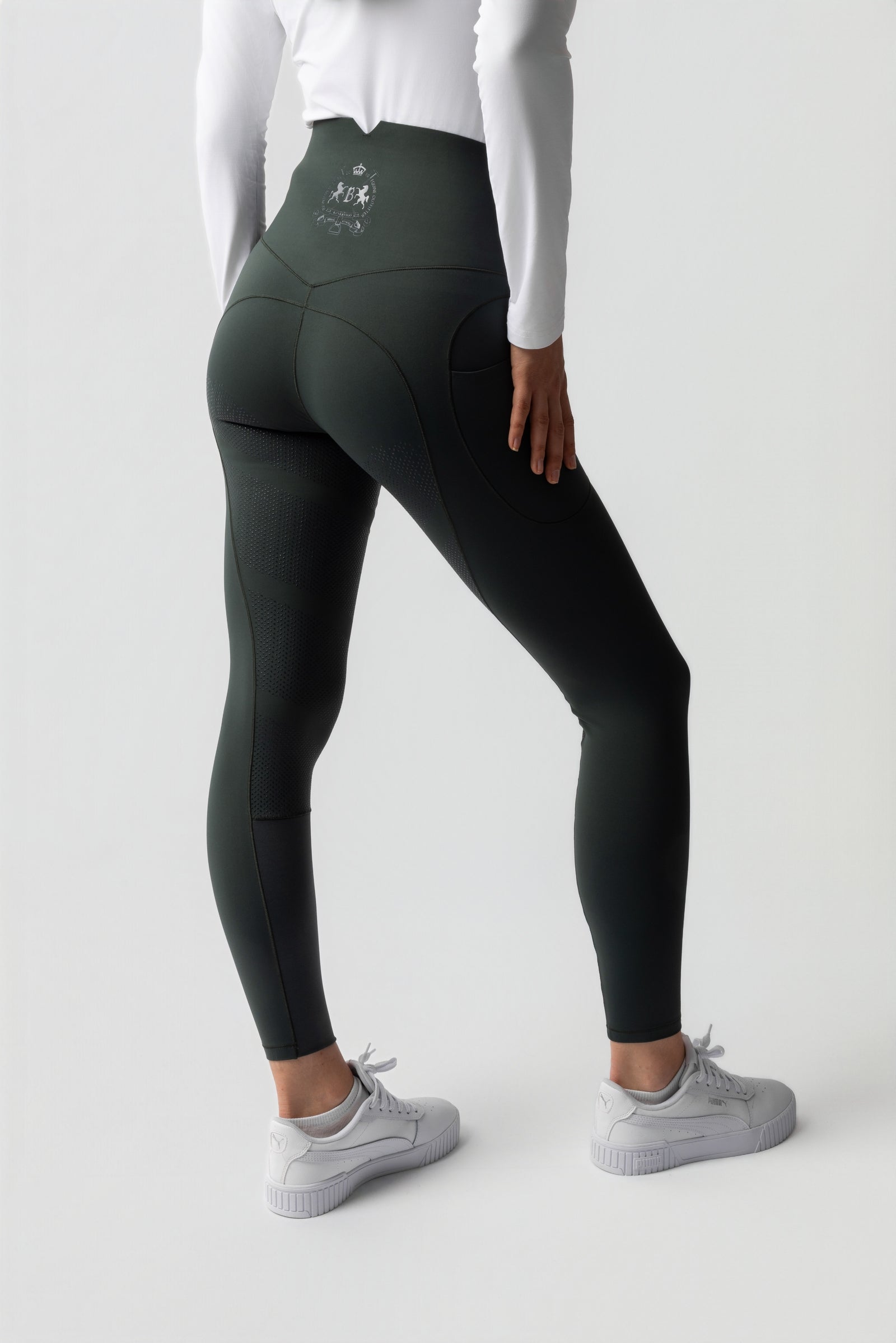 B Vertigo Leonora Fullgrip Naadloze Thermo Tights Womens Breeches