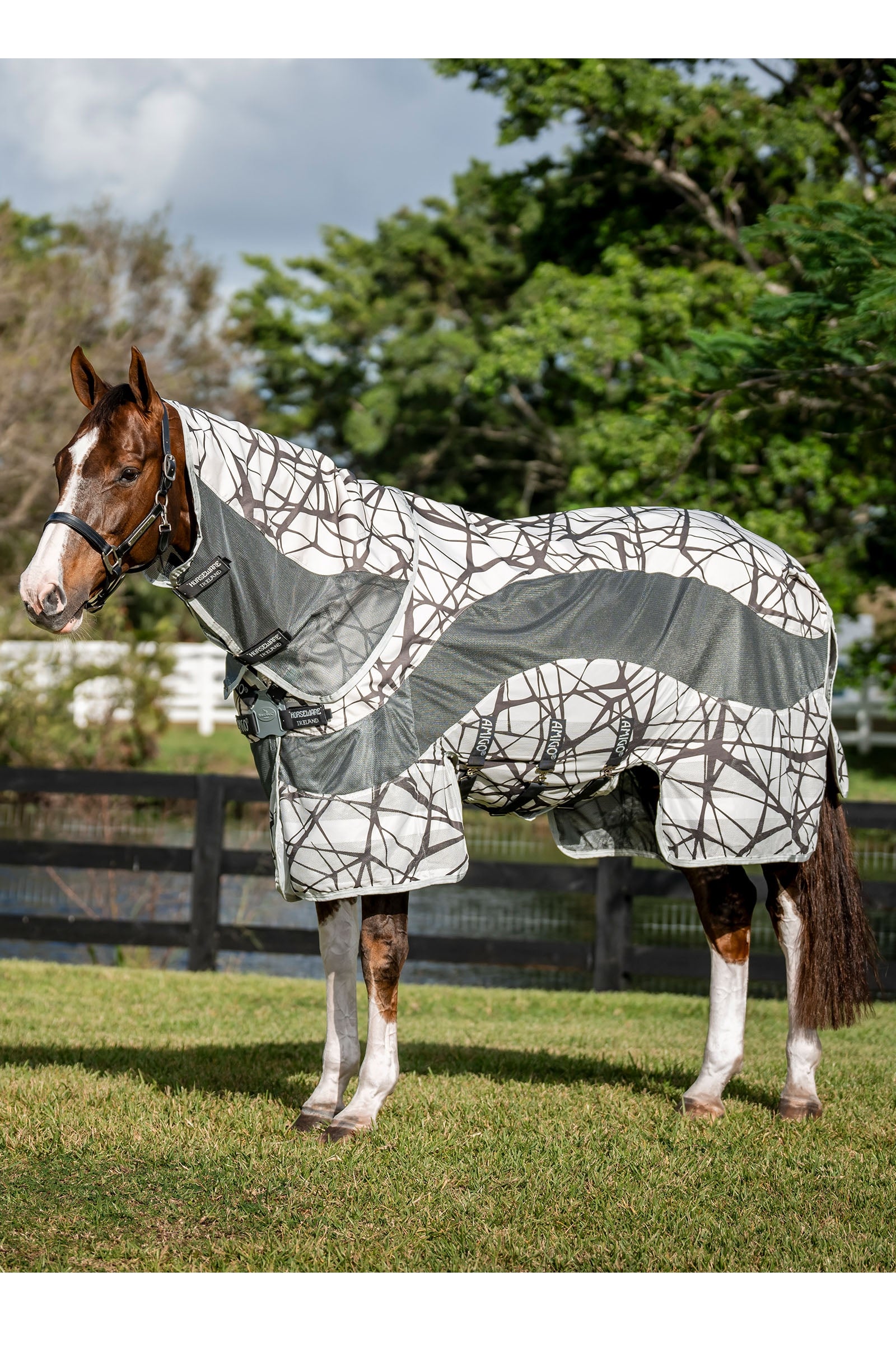 Horseware Amigo 3-in-1 CamoFly Vliegendeken Paardendekens