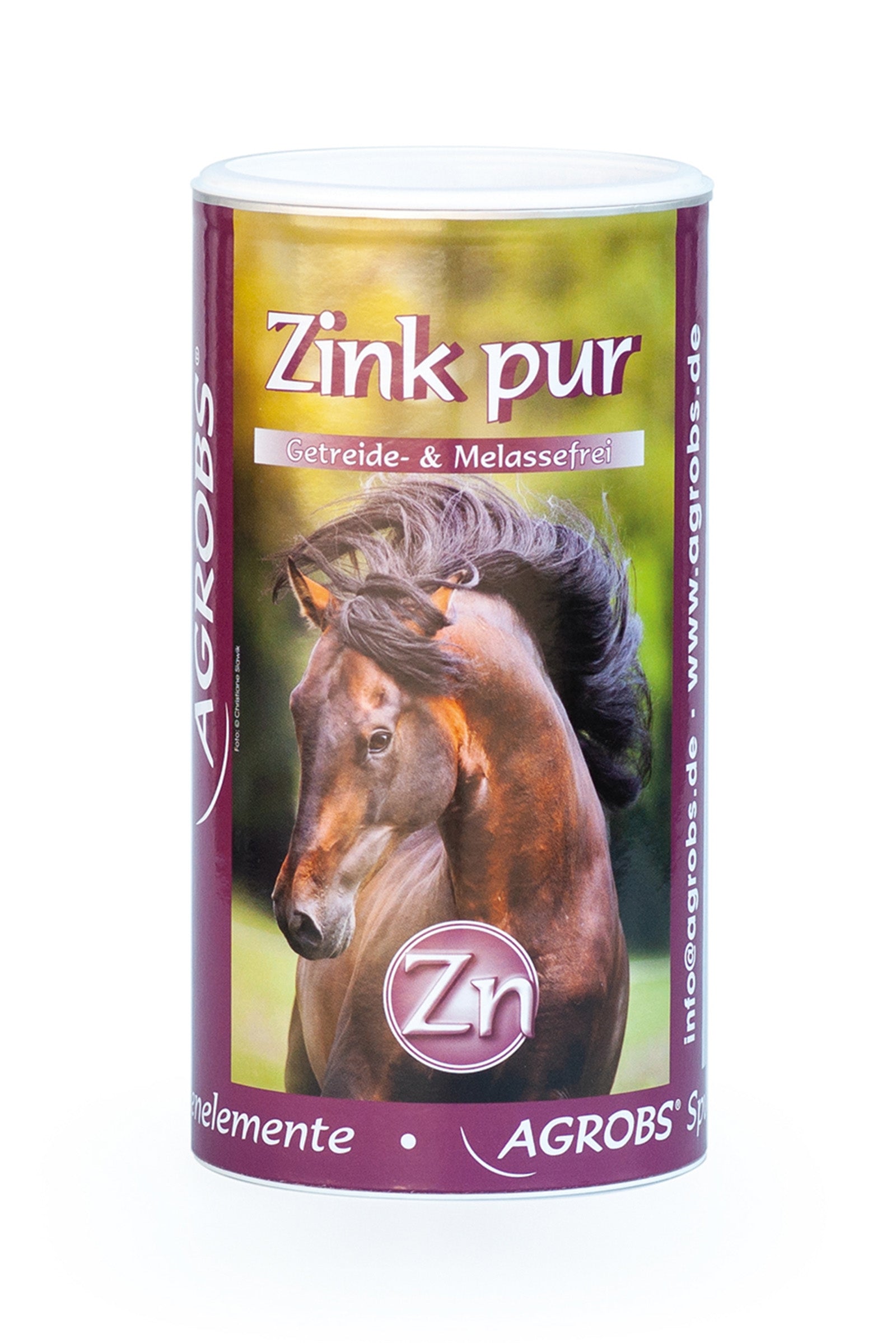 Agrobs Pure Zink, 800 g Horse Feed & Nutrition
