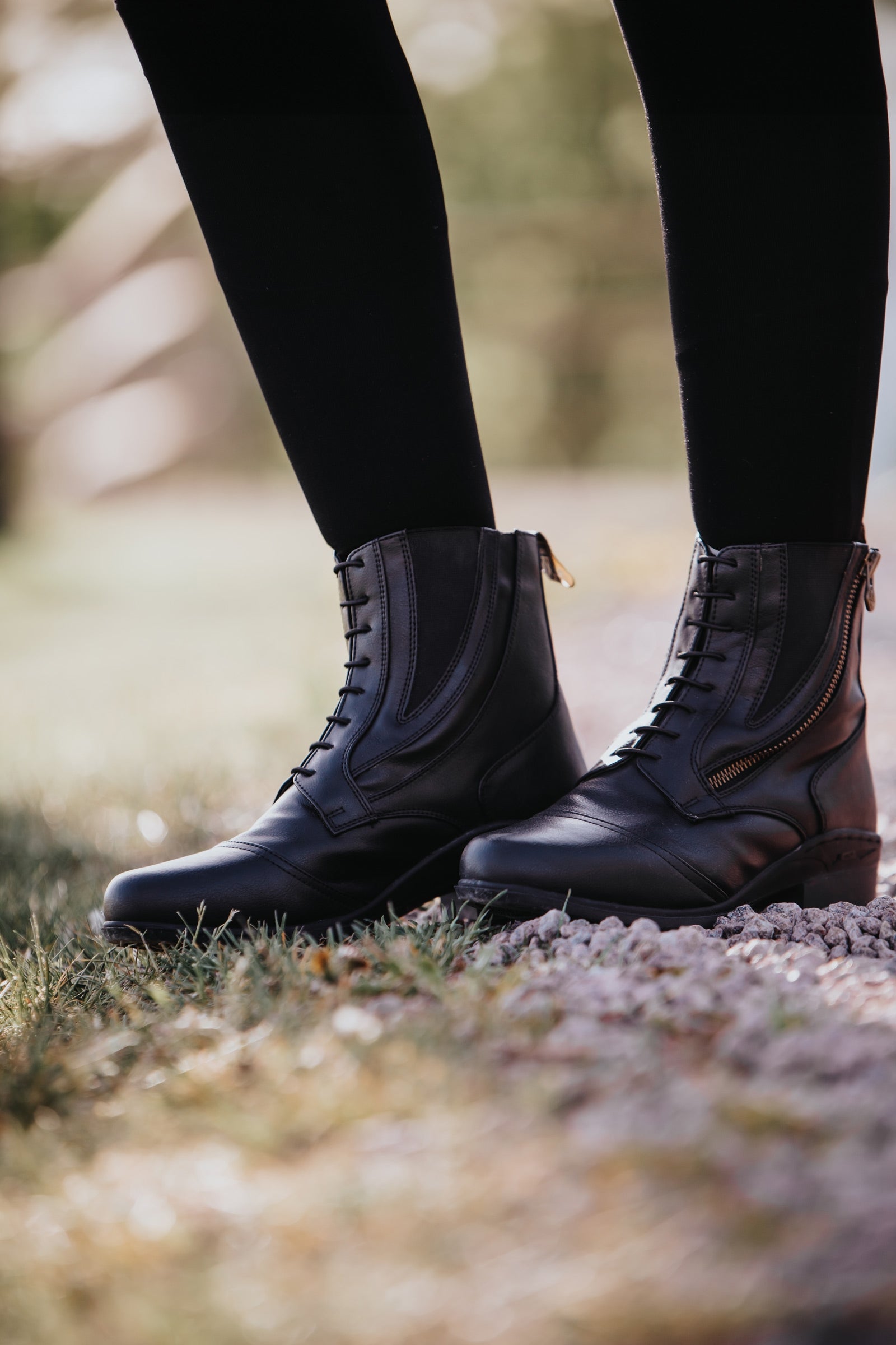 Mountain Horse Veganza Winter Side Zip Paddock Jodhpur Boots Riding Boots & Riding Shoes