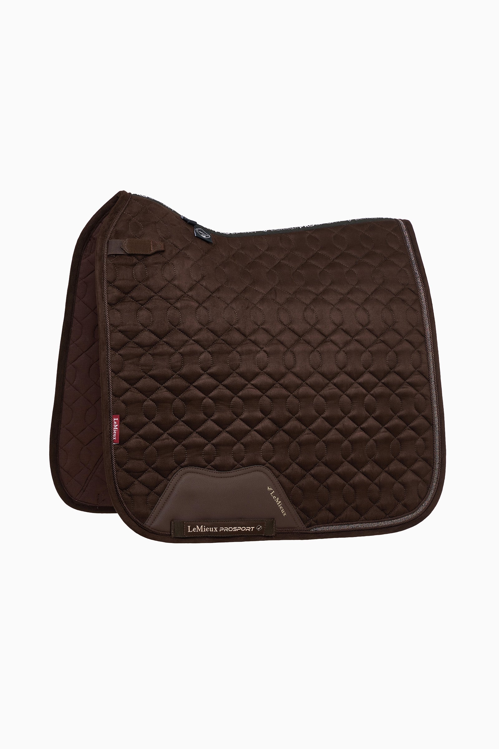 LeMieux Crystal Suede dressuurzadeldek Zadeldekjes