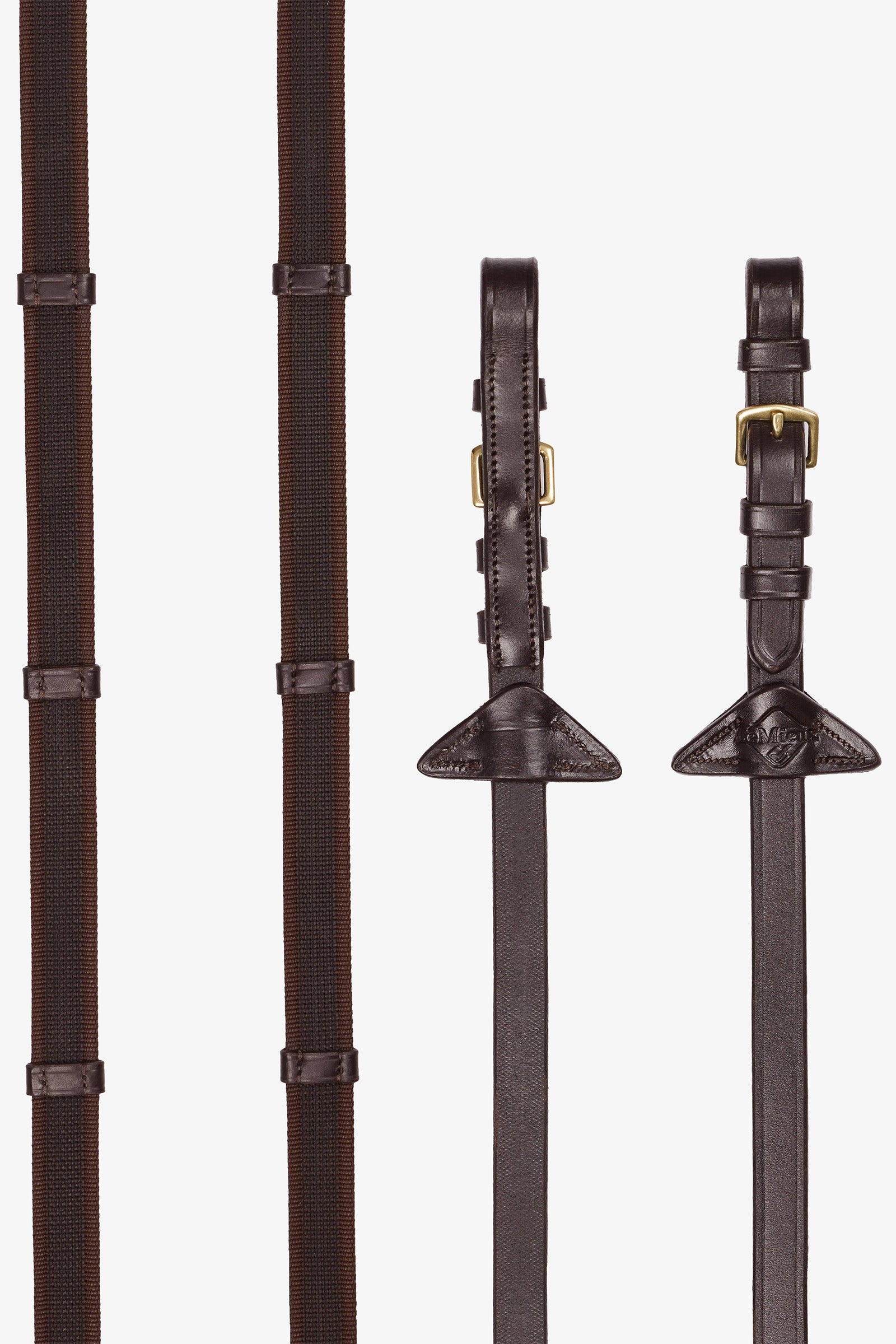 LeMieux Rubber Grip Continental teugels Hoofdstellen & Teugels