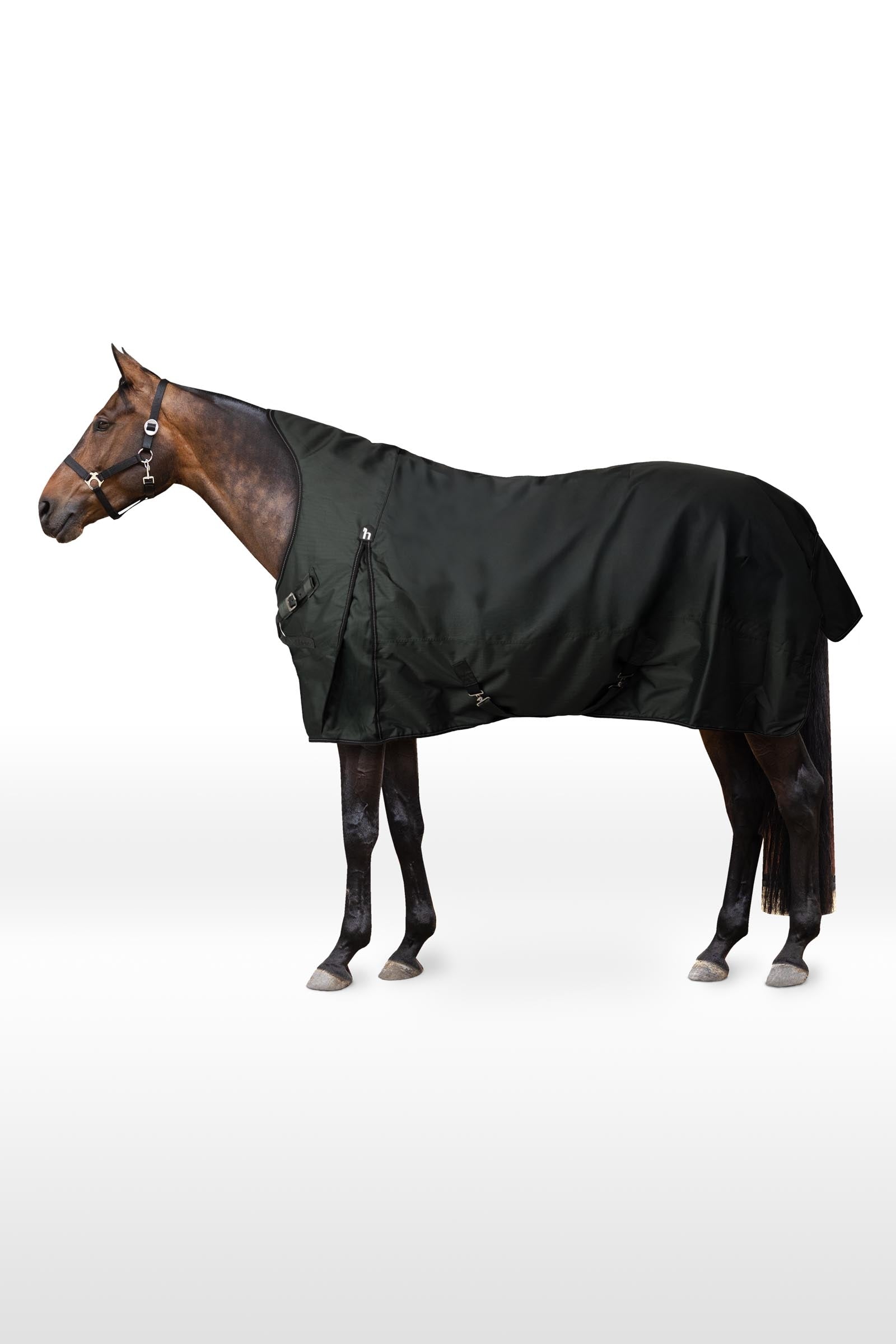 Horze Helsinki outdoordeken met halve hals, 0 g Paardendekens