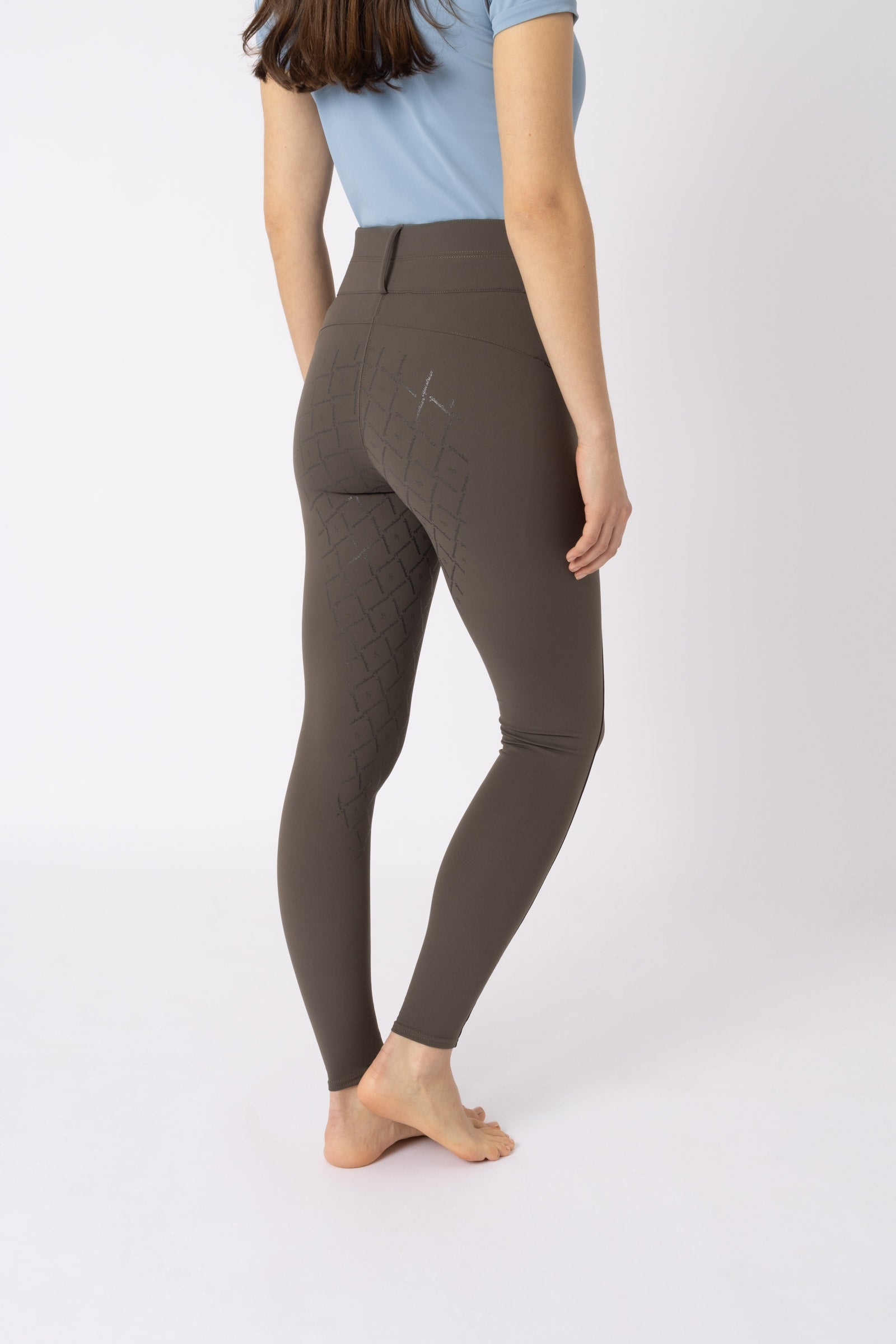 Horze Sophie Women's High Waist Full Grip Breeches Womens Breeches