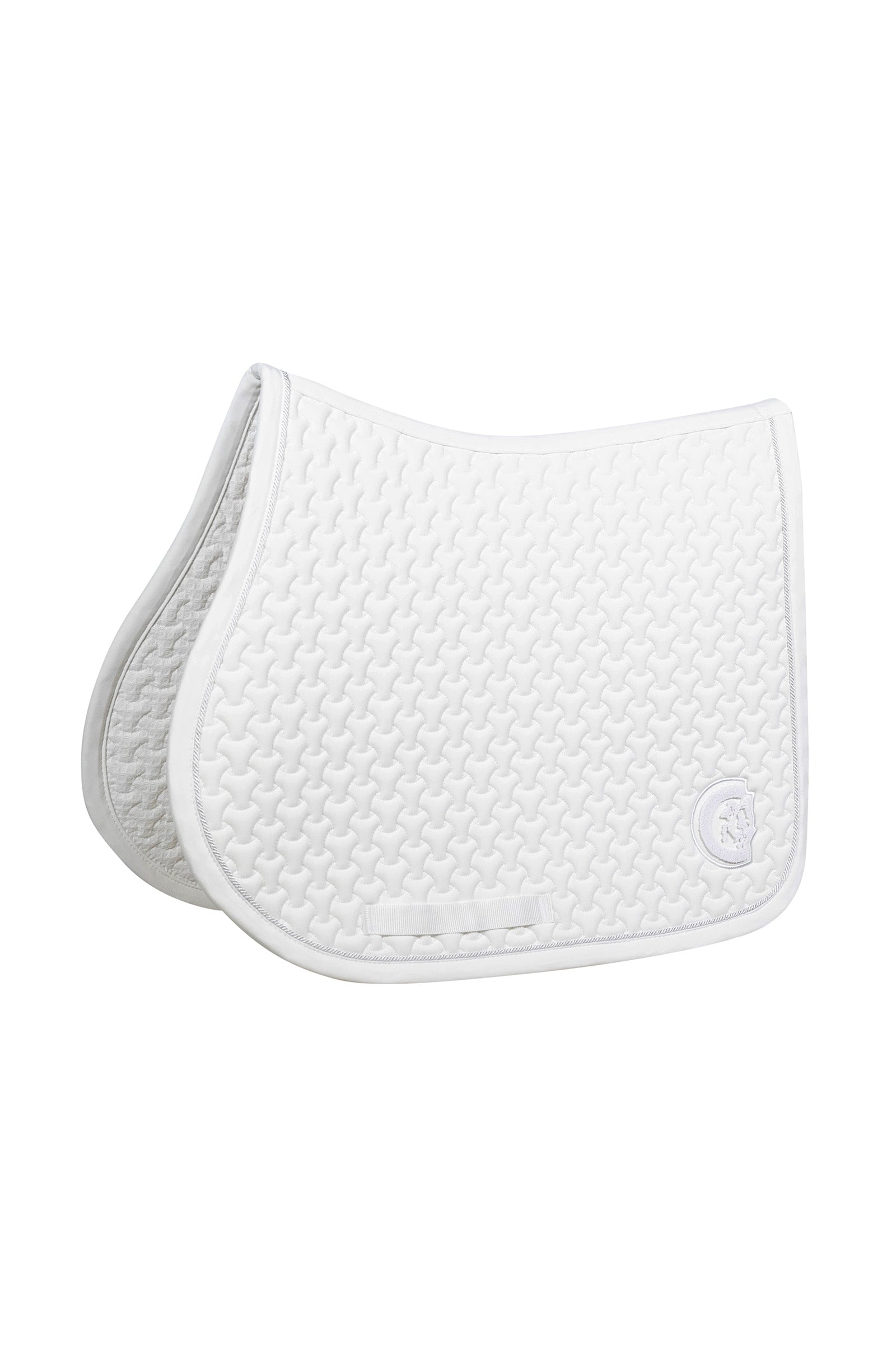 Kentucky Horsewear Zadeldoek Plaited 3D logo Zadeldekjes