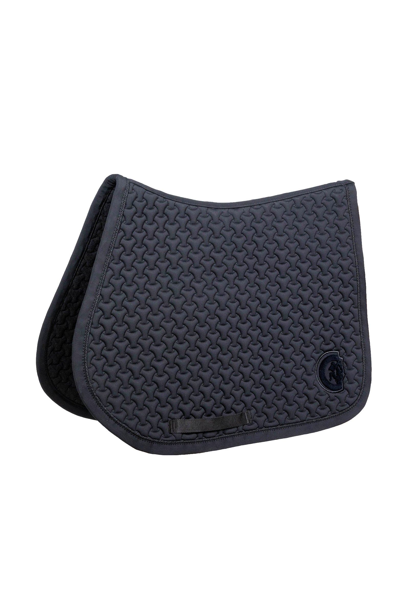 Kentucky Horsewear Zadeldoek Plaited 3D logo Zadeldekjes