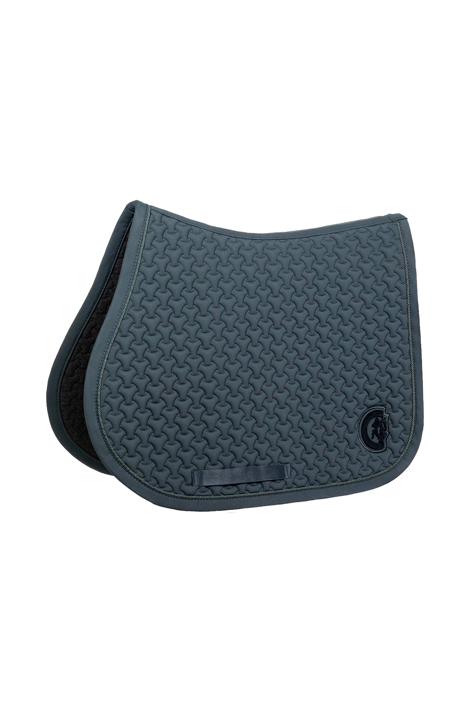 Kentucky Horsewear Zadeldoek Plaited 3D logo Zadeldekjes