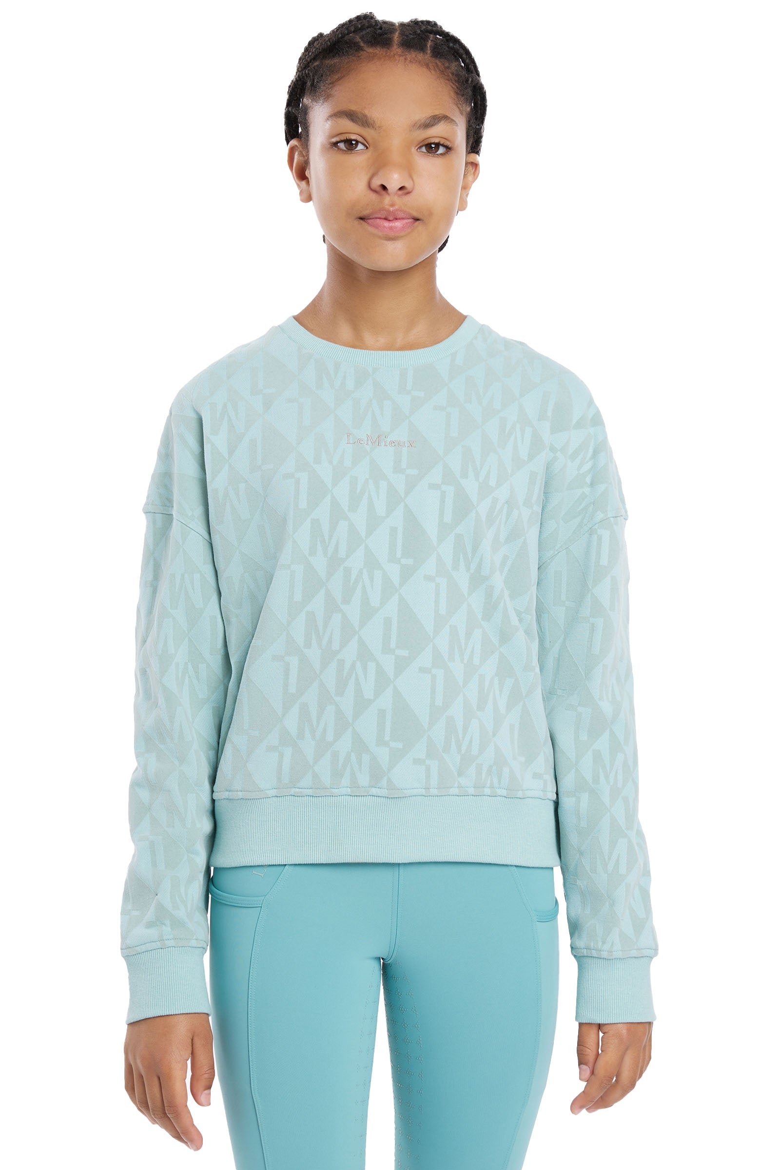 LeMieux Young Sweatshirt with Round Neck Young Rider Apparel