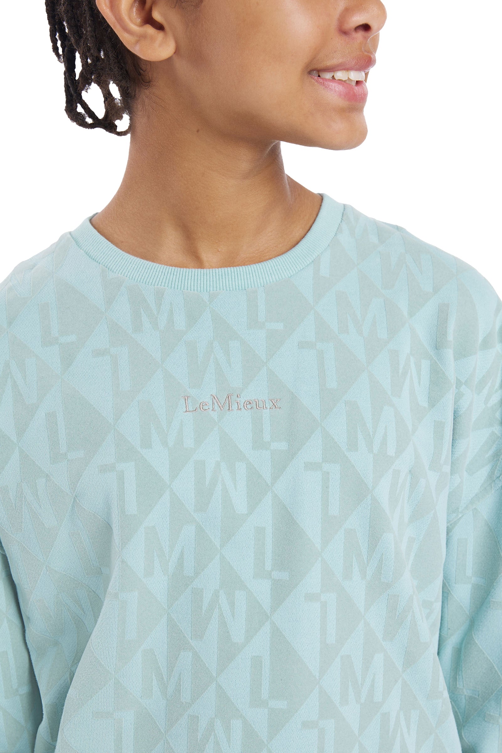 LeMieux Young Sweatshirt with Round Neck Young Rider Apparel