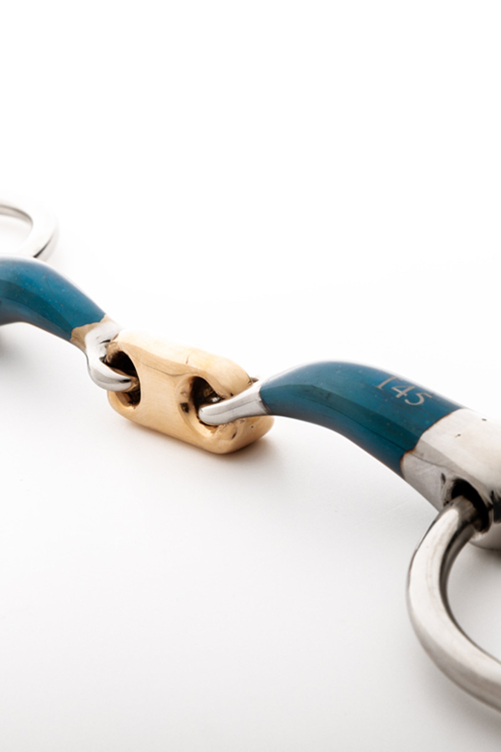 Kavalkade Ergonomic Snaffle Bit Double Jointed, 14 mm Horse Bits