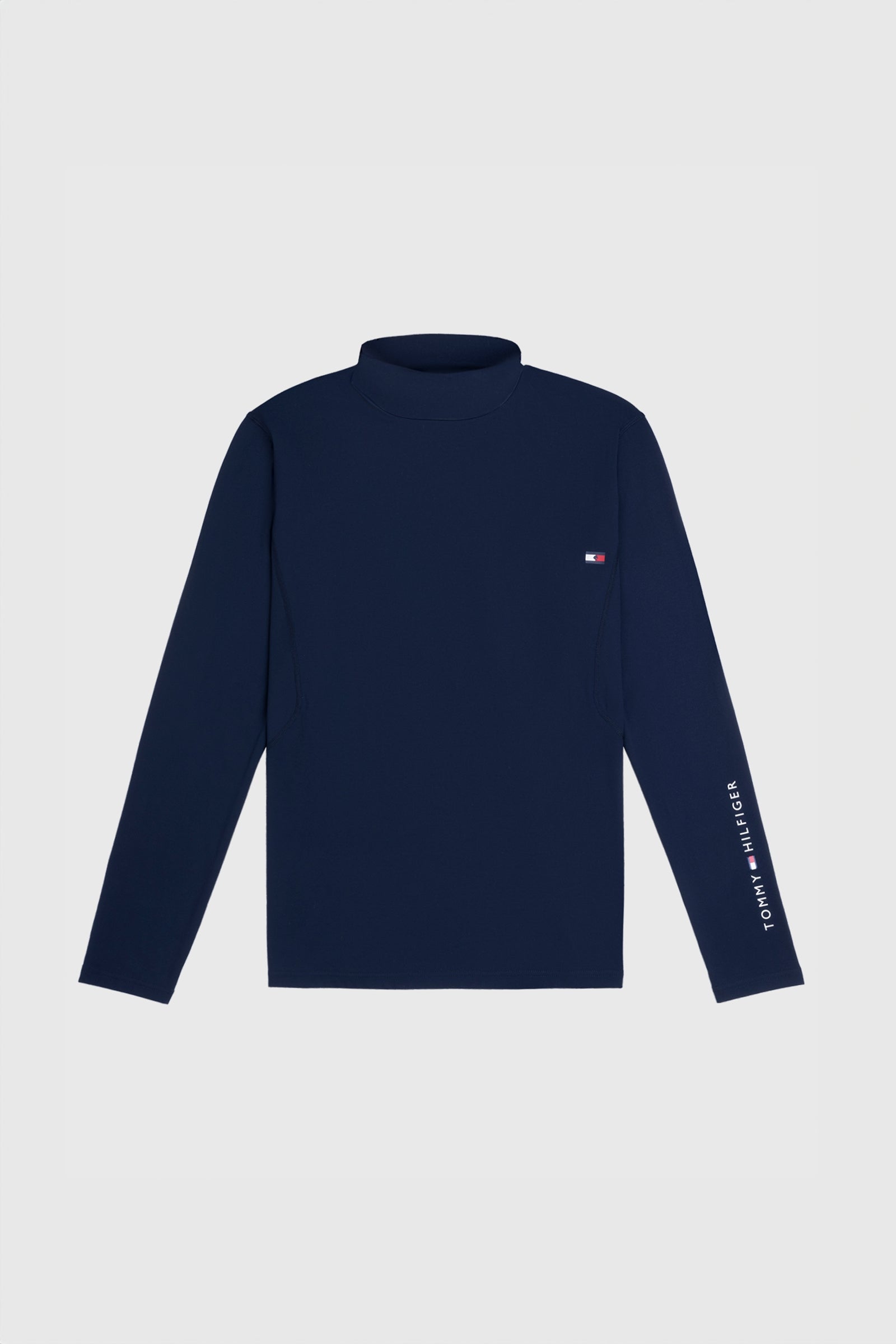 Tommy Hilfiger Equestrian Phoenix heren shirt met lange mouwen en hoge hals Heren paardrijkleding