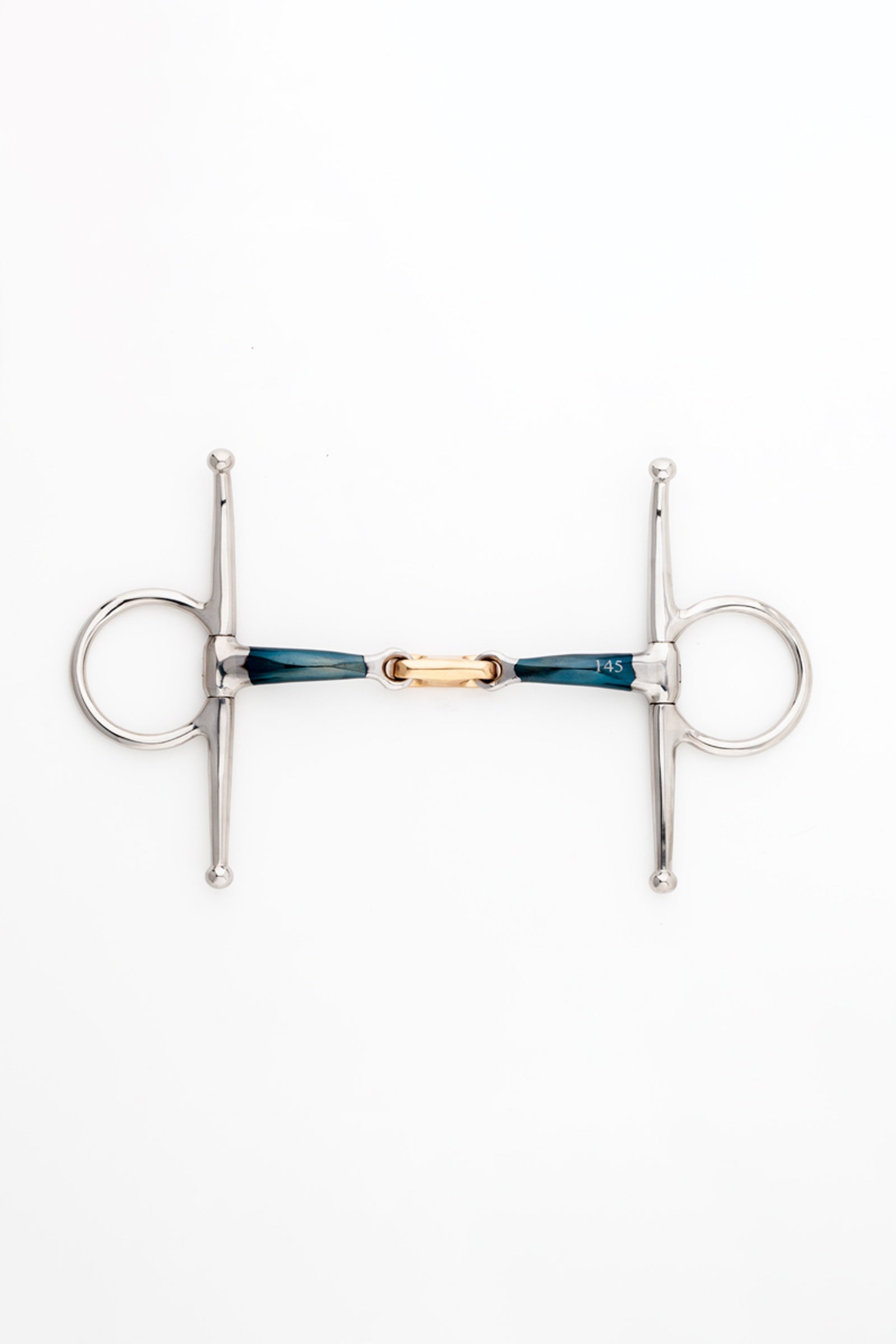 Kavalkade Ergonomic Full Cheek Bit Double Jointed, 14 mm Horse Bits