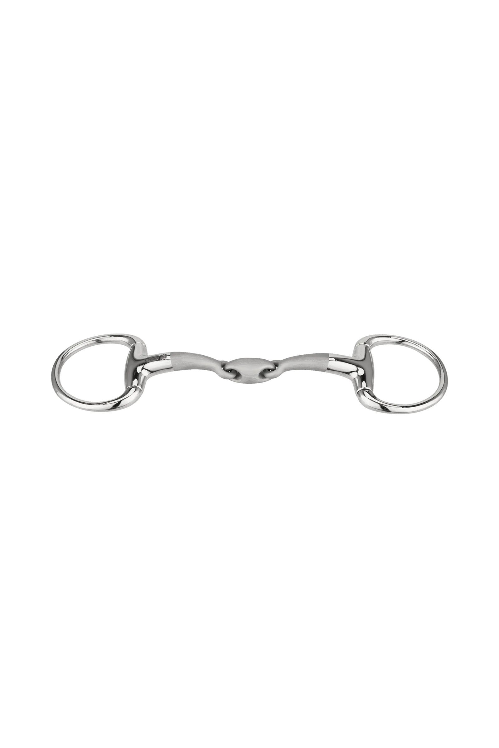 Sprenger Satinox Bustrens 14mm roestvrij staal, dubbelgebroken, ring 55mm Bitten