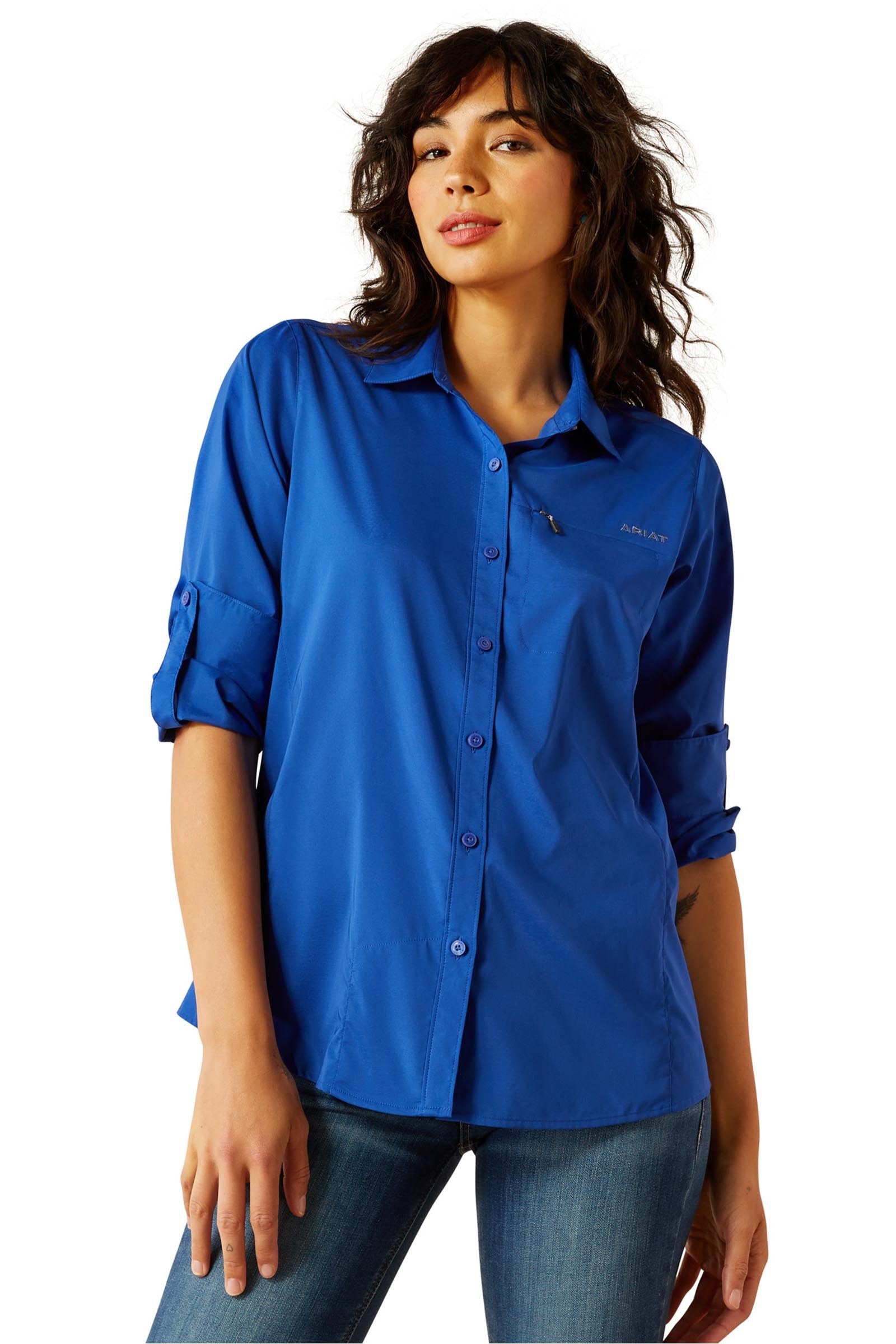 Ariat VentTEK damesblouse met lange mouwen Dames paardrijkleding