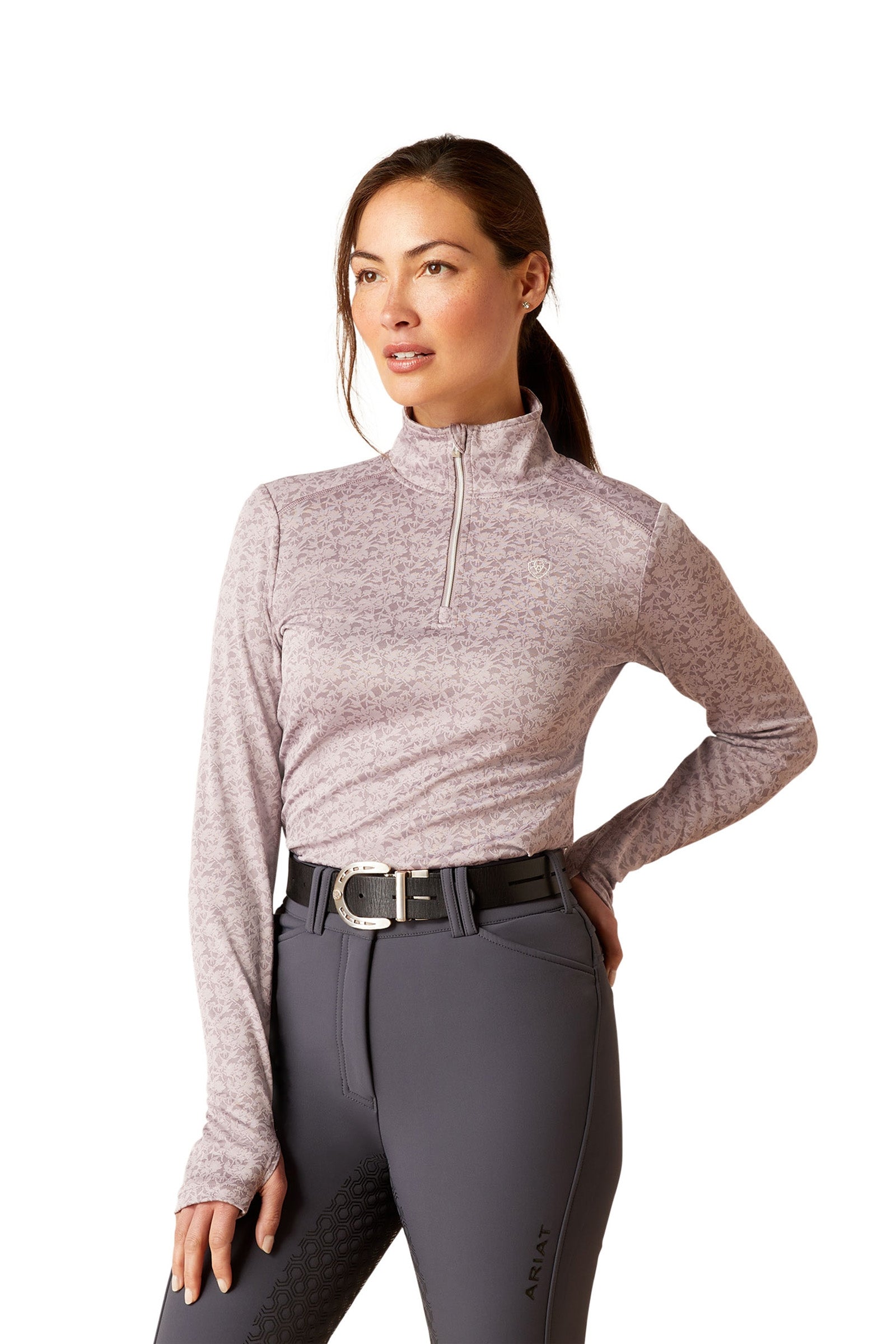 Ariat Prophecy basislaag voor dames met 1/4 rits Dames paardrijkleding