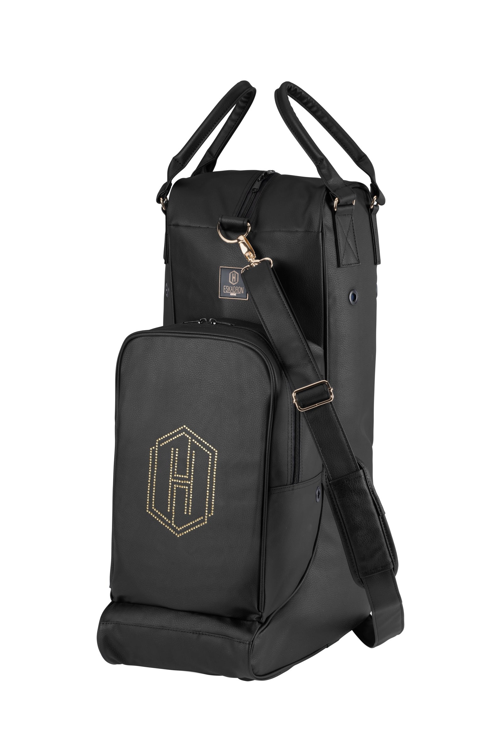 Eskadron Heritage AW24 kunstlederen tas voor laarzen en helm Accessoires